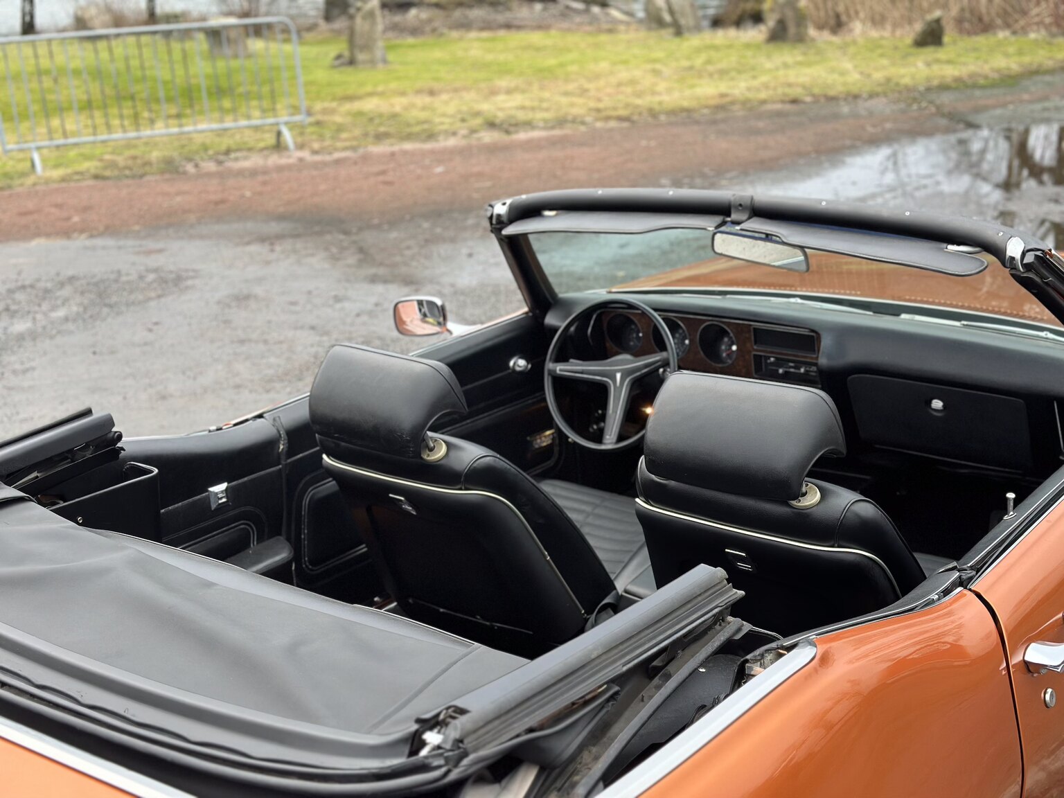 Exteriörbild på 1971 Pontiac GTO 455 HO Convertible 