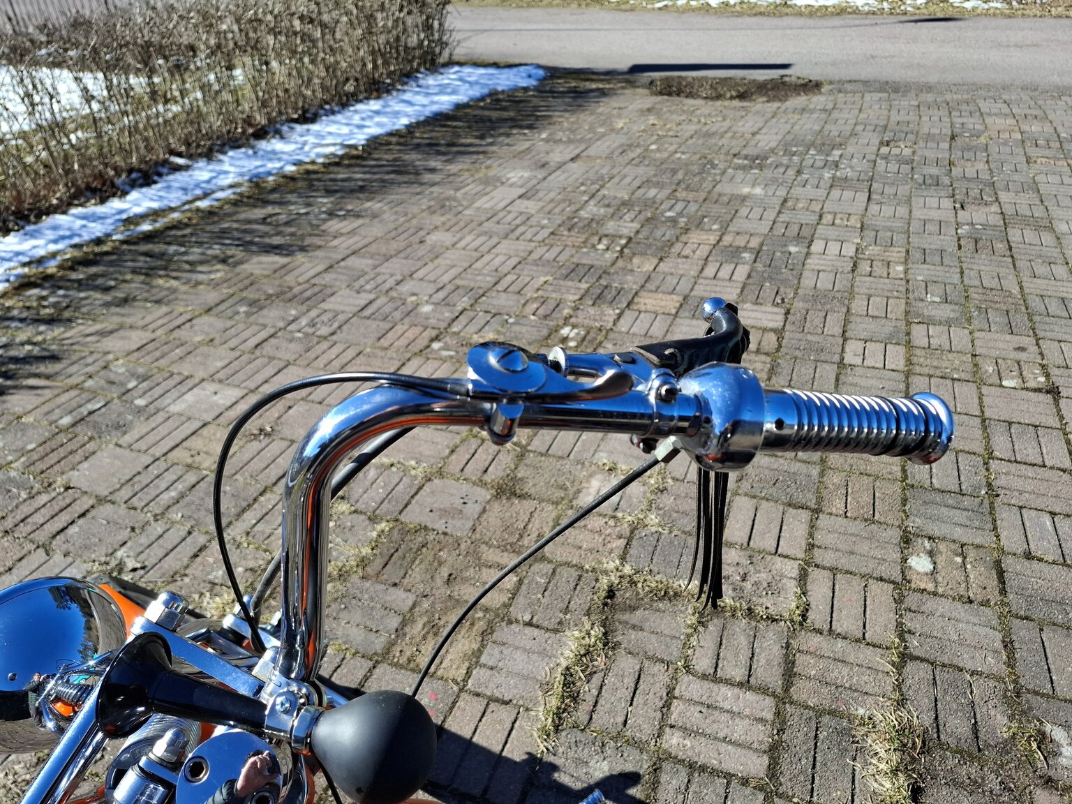 Exteriörbild på 1953 Triumph Thunderbird Chopper