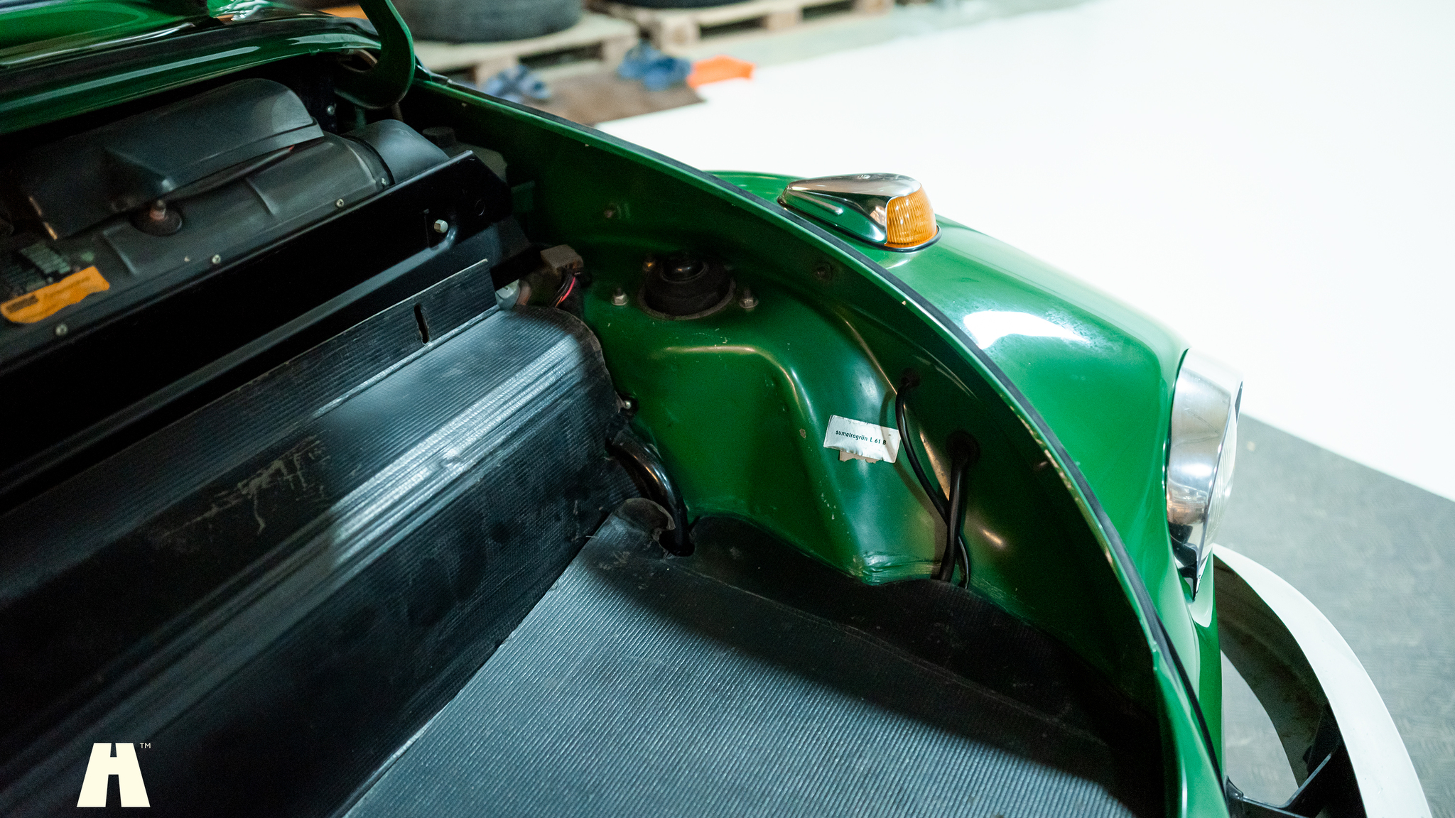 Interiörbild 1973 Volkswagen Beetle 1303 S