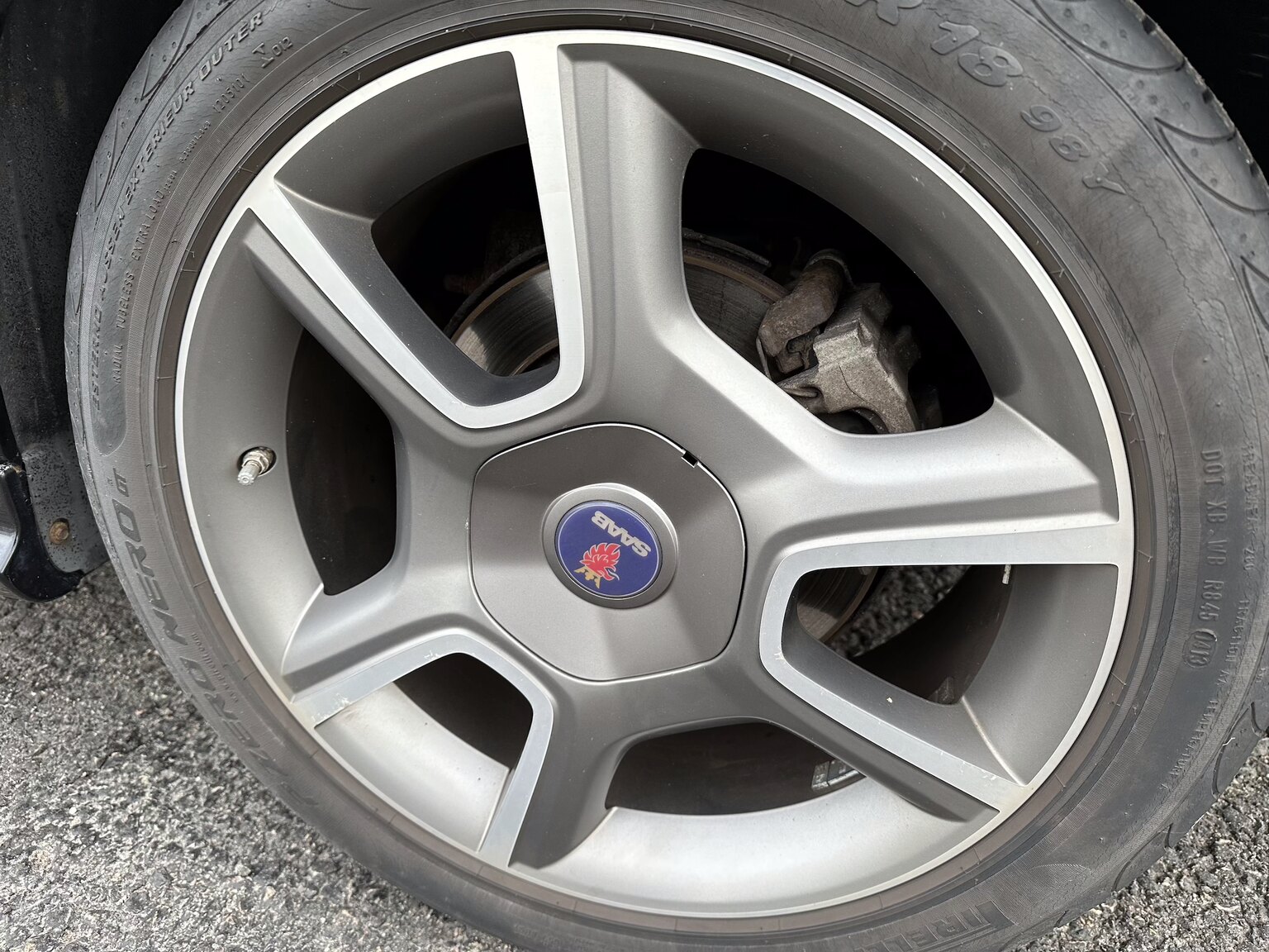 Exteriörbild på 2008 Saab 9-3 Turbo X