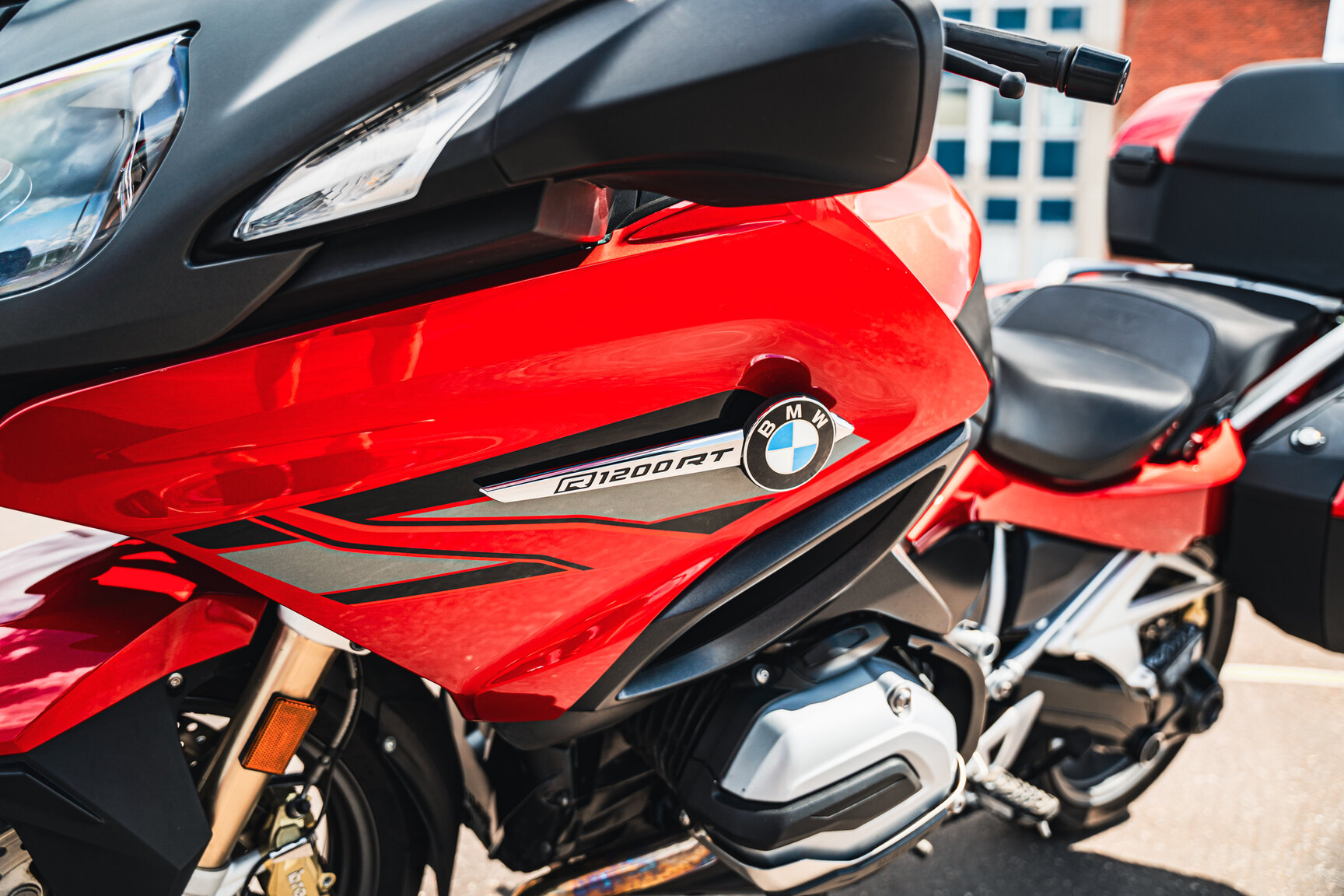 Exteriörbild på 2018 BMW R 1200 RT