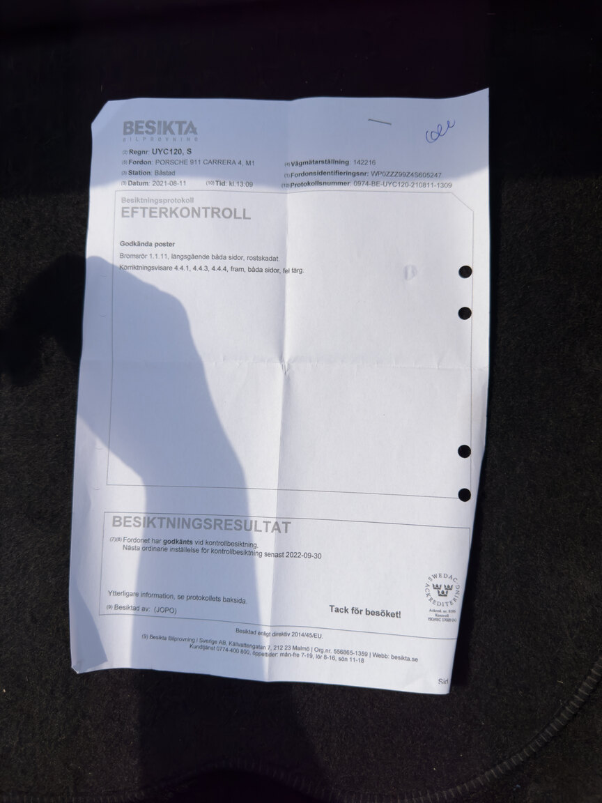 Dokumentation för 2004 Porsche 911 Carrera 4