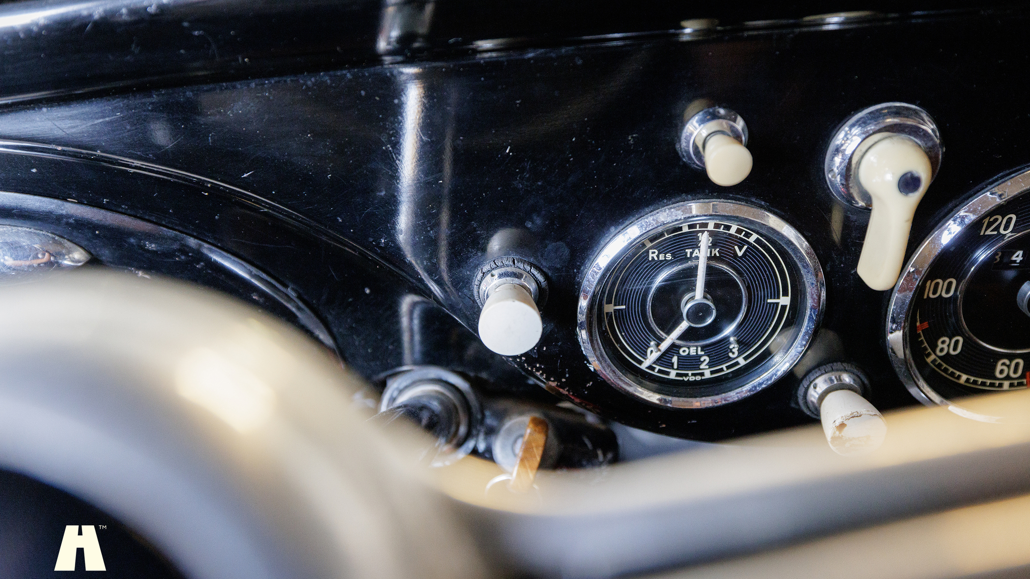 Interiörbild 1950 Mercedes Benz 170 va (18)