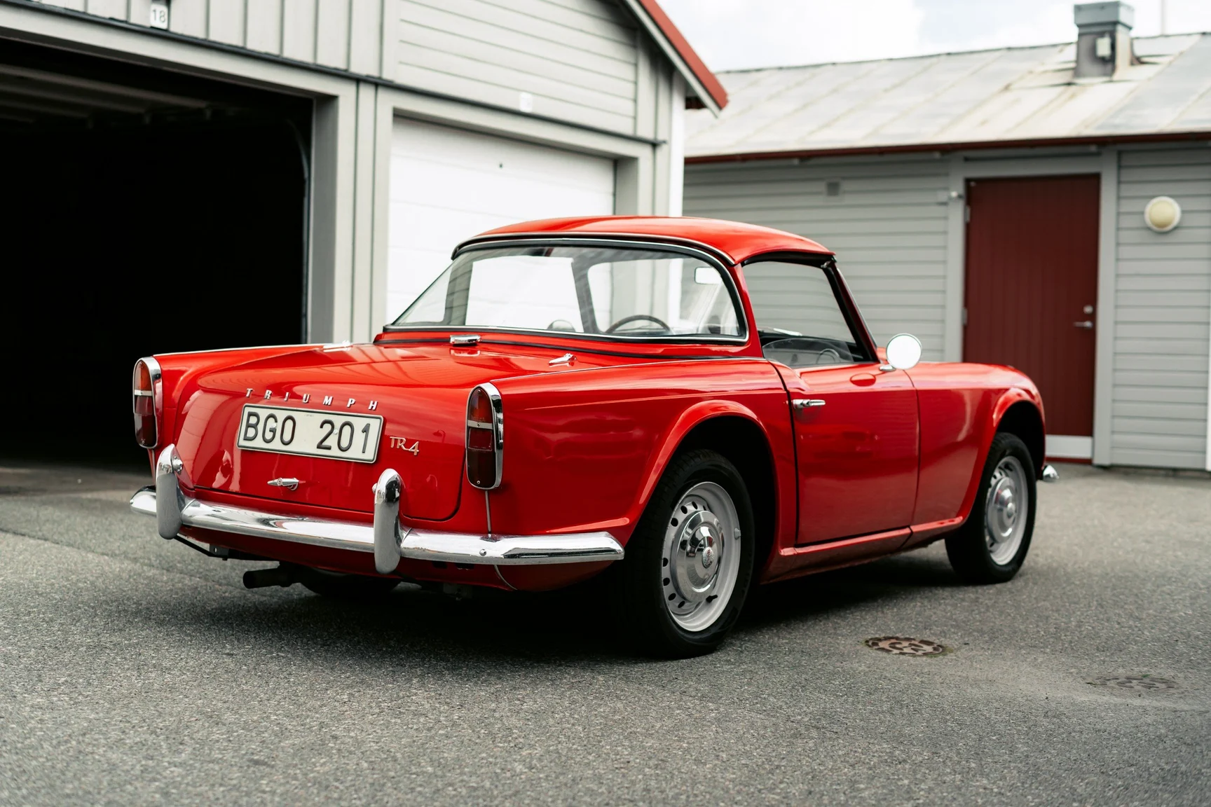 Exteriörbild på 1963 Triumph TR4 (10)