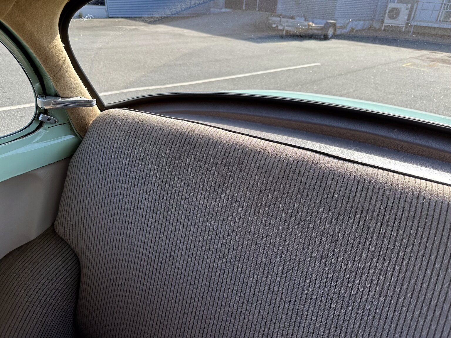 Interiörbild 1956 Opel Olympia Rekord