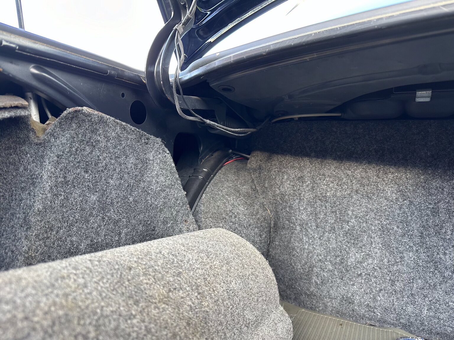 Interiörbild 1975 Mercedes-Benz 450 SEL 6.9 Bepansrad 