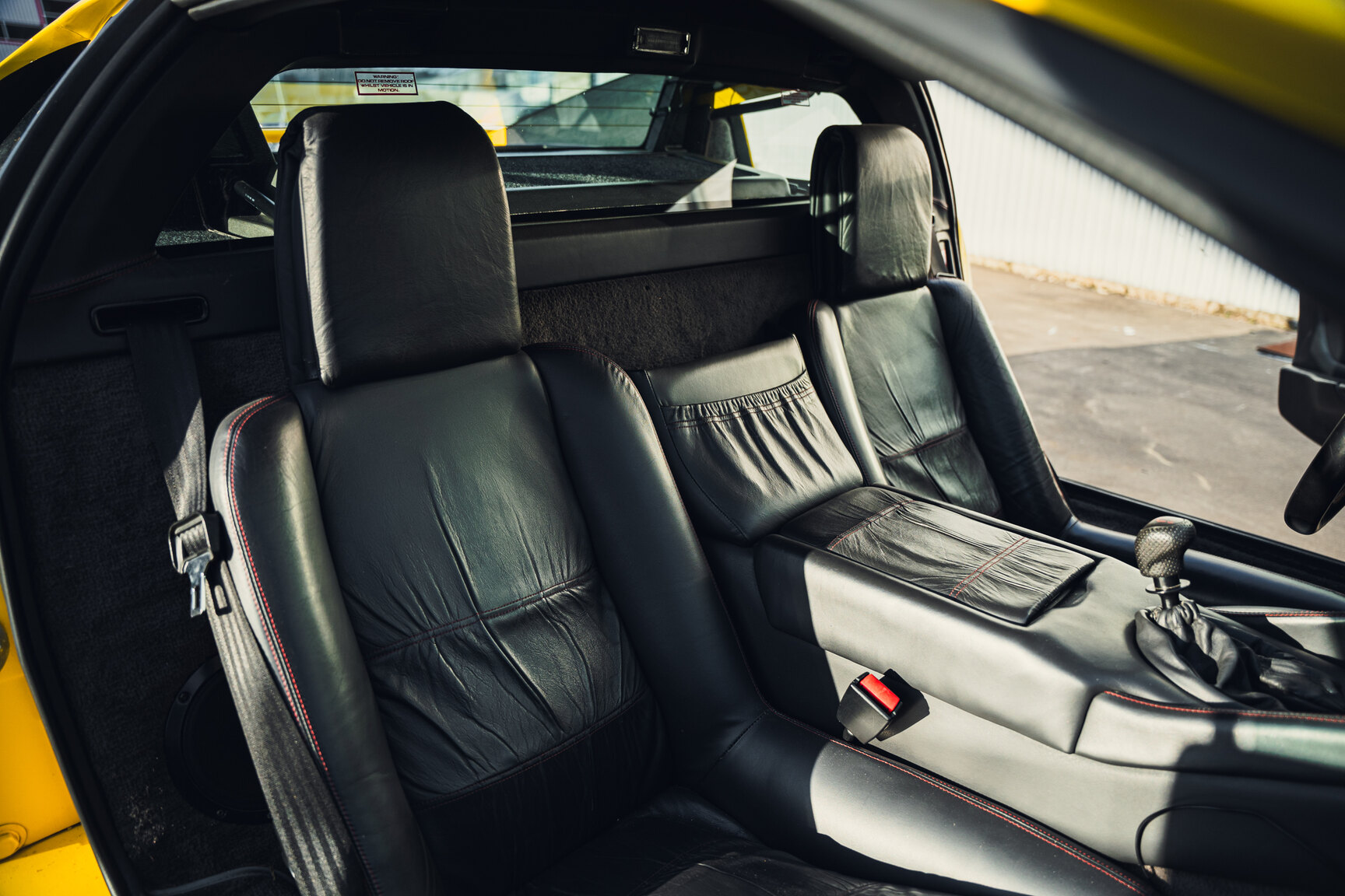 Interior image of 1989 Lotus Esprit Turbo SE