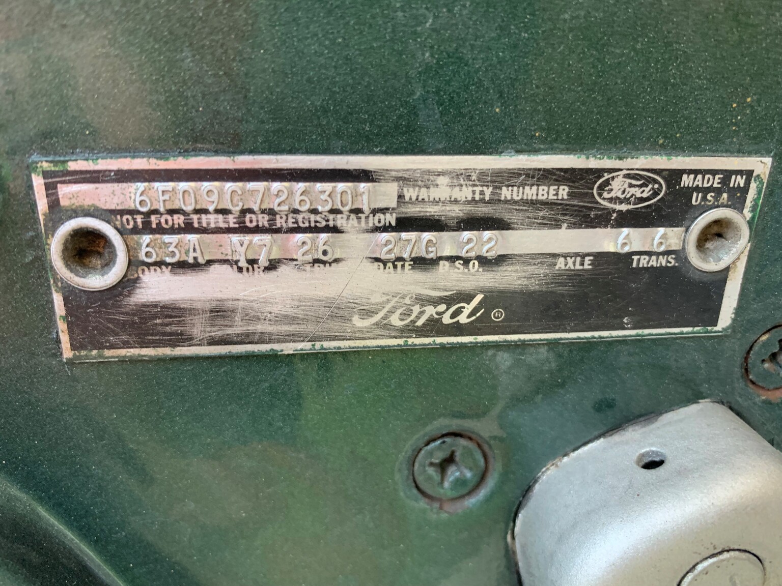 Image of 1966 Ford Mustang Fastback GT-clone (2) mechanics