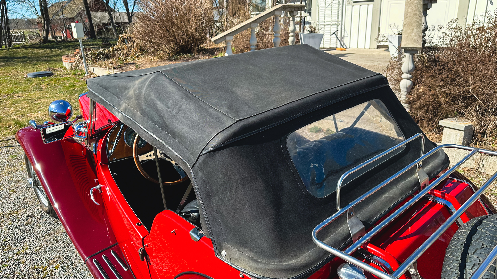 Aussenfoto 1951 MG TD MIDGET
