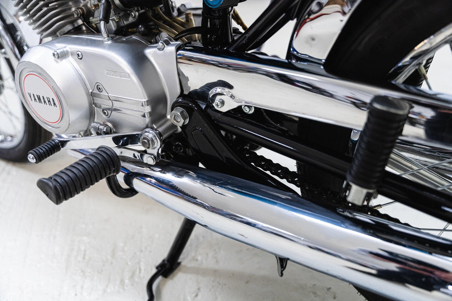 Image of 1972 Yamaha AS3 mechanics
