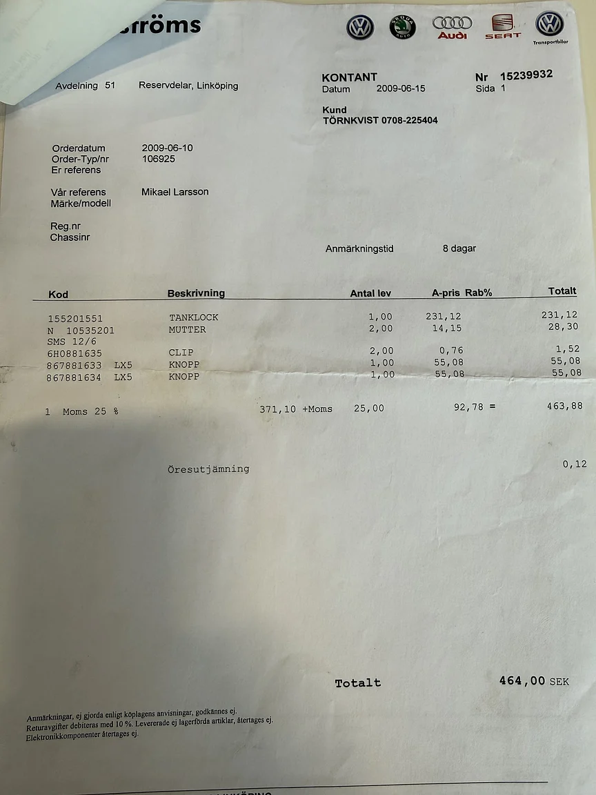 Dokumentation, 1987 VW Golf Cabriolet (13)