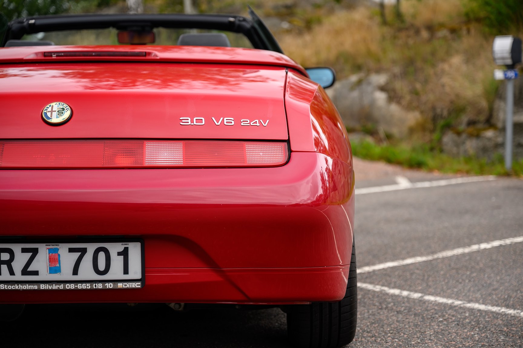 Exteriörbild på 2001 Alfa Romeo Spider 3.0 V6