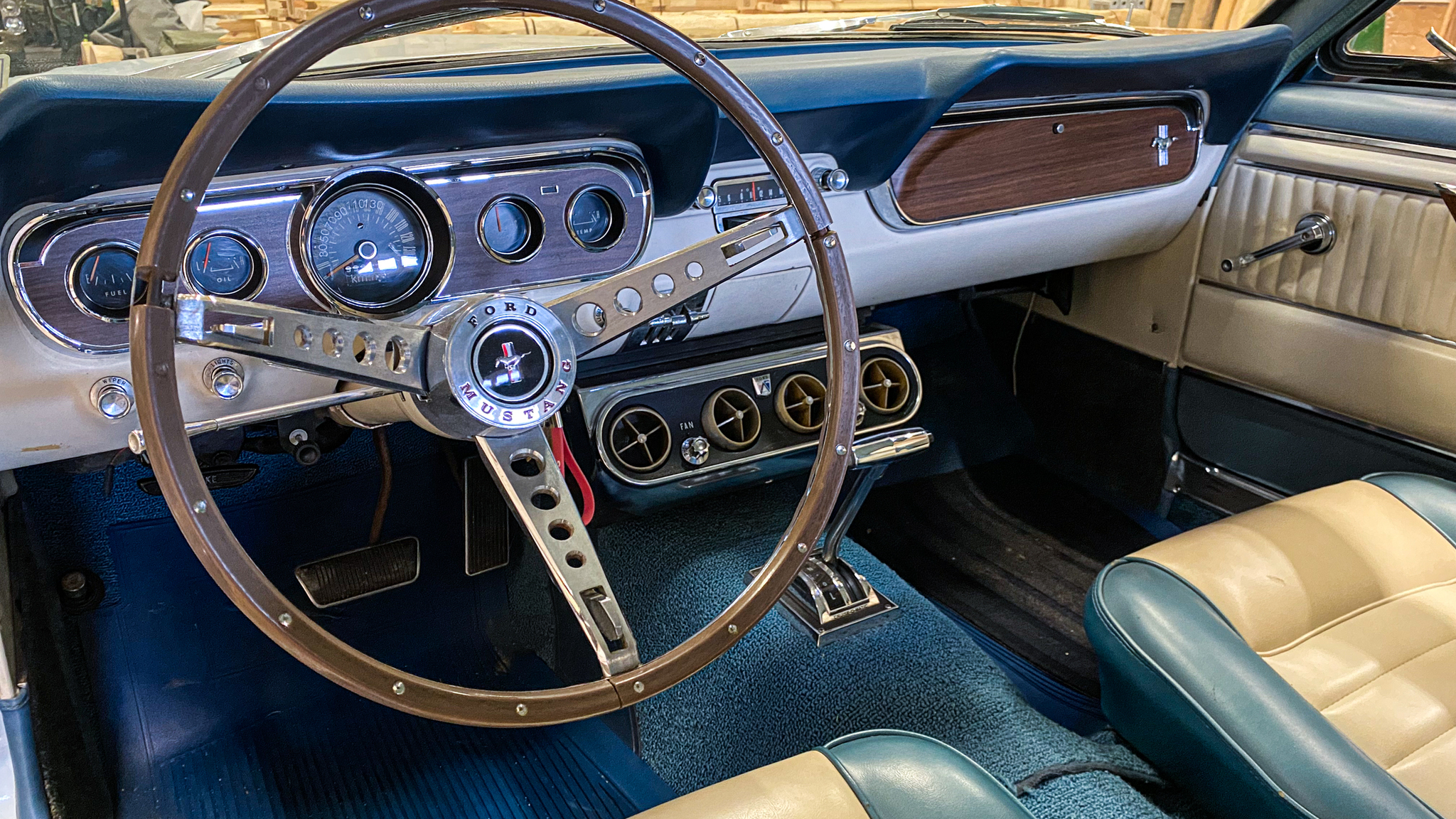 Innenraumfoto von 1966 Ford Mustang 289 Hardtop (7)