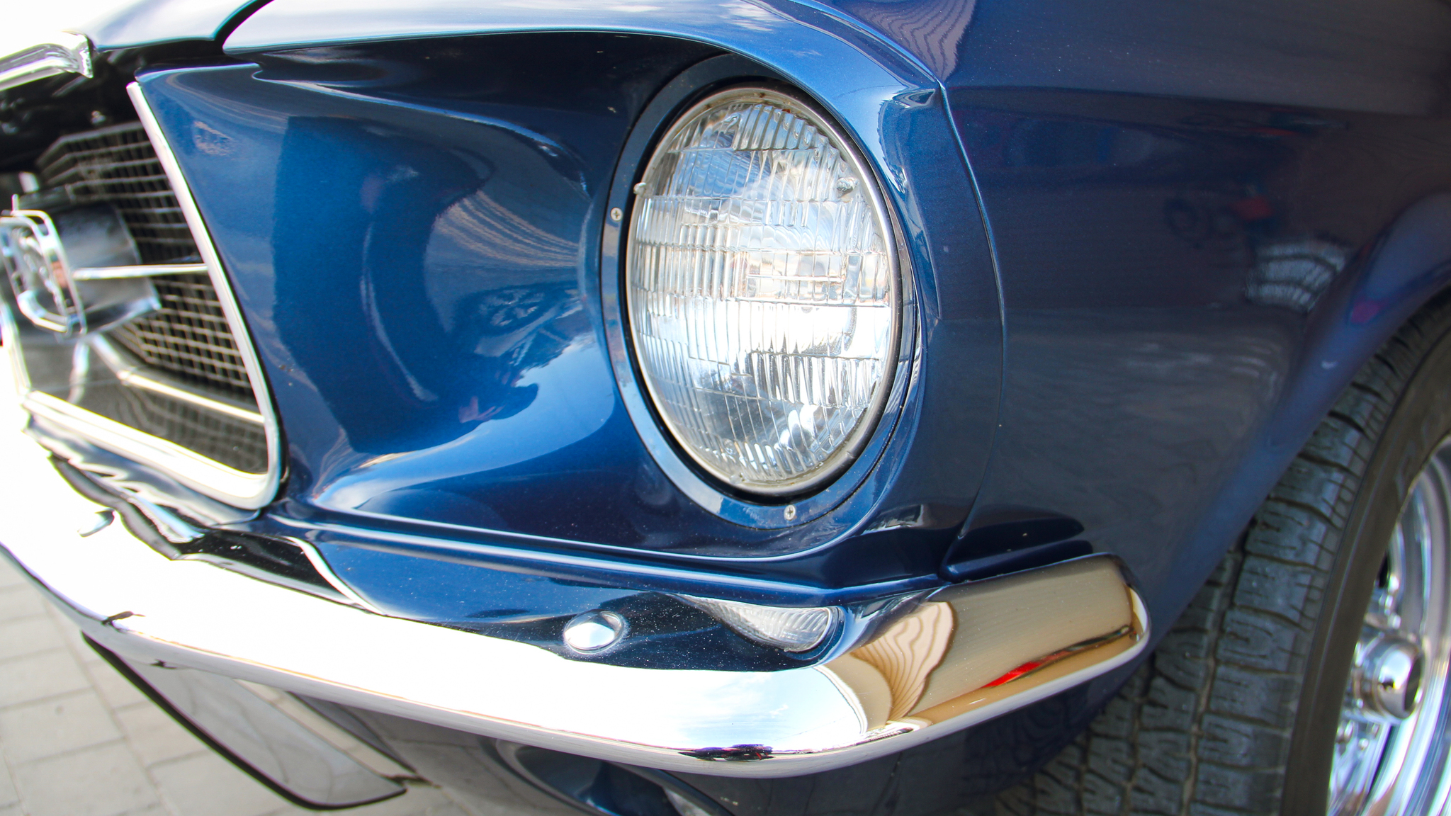 Aussenfoto 1967 Ford Mustang 305ci HT (46)