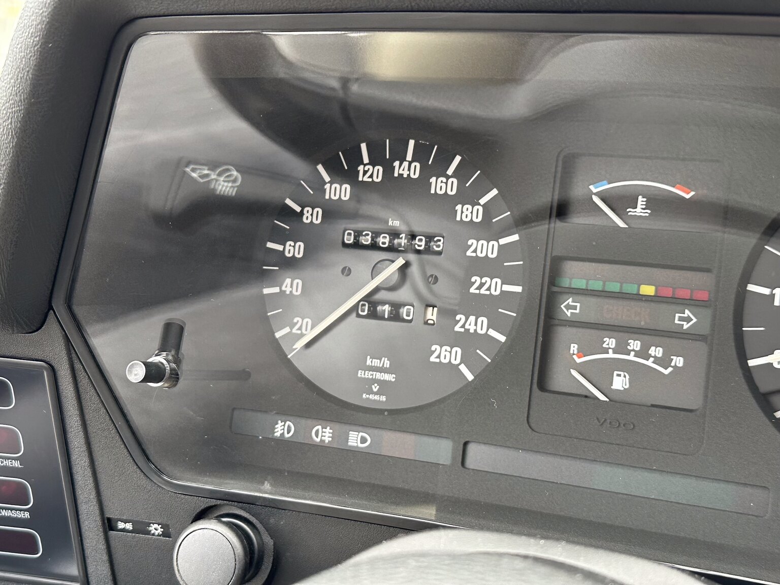 Interiörbild 1986 BMW 635CSi