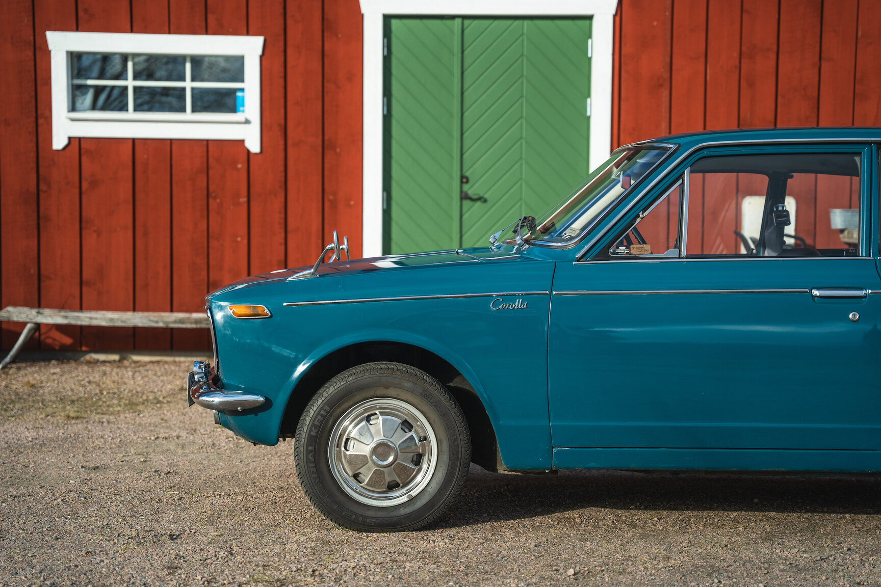 Exteriörbild på 1969 Toyota Corolla Coupé