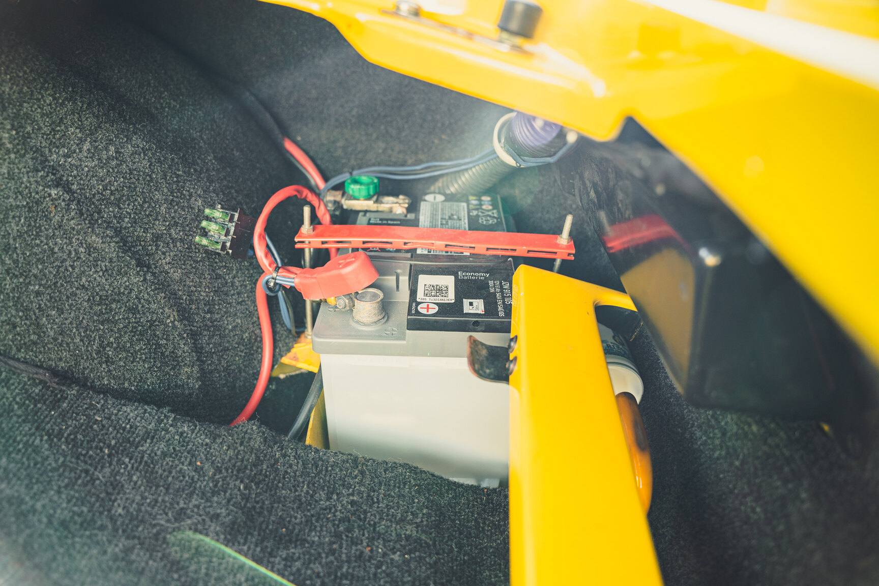 Interiörbild 1989 Lotus Esprit Turbo SE