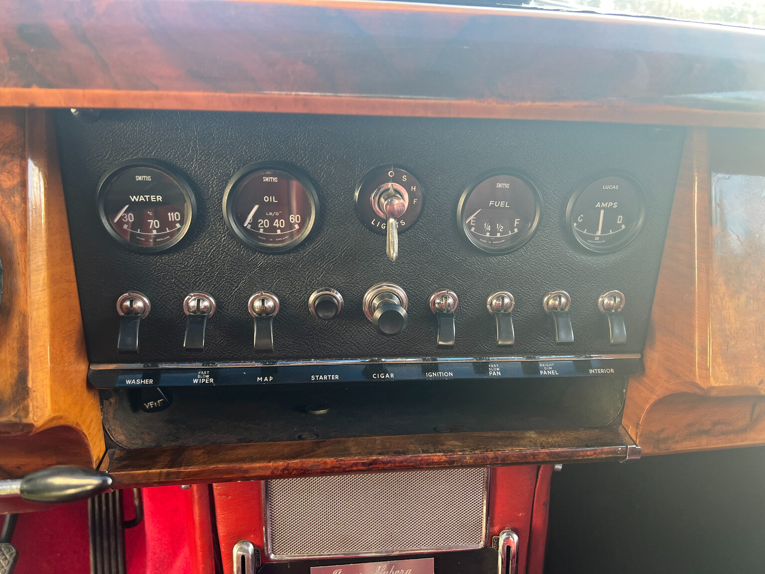 Interior image of 1963 Jaguar Mark II 3.8 Litre