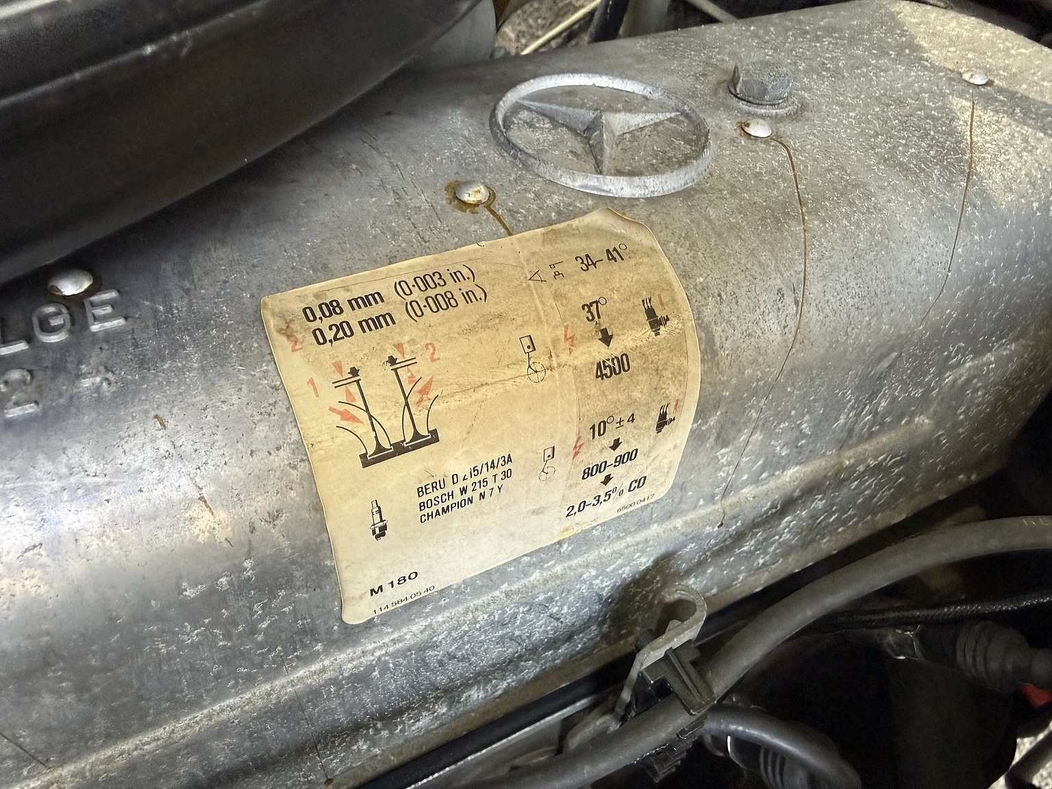 Image of 1974 Mercedes-Benz 230 Automatic mechanics (15)