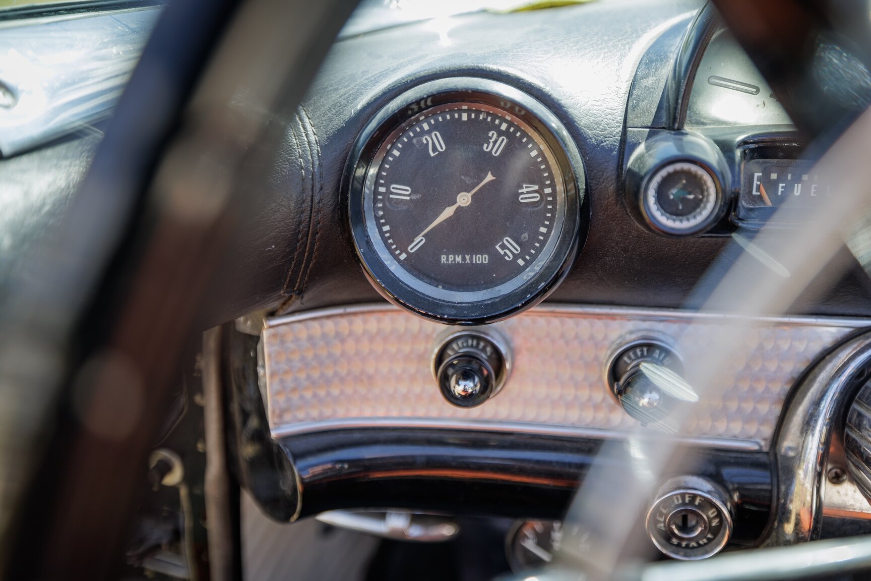 Innenraumfoto von 1956 Ford Thunderbird