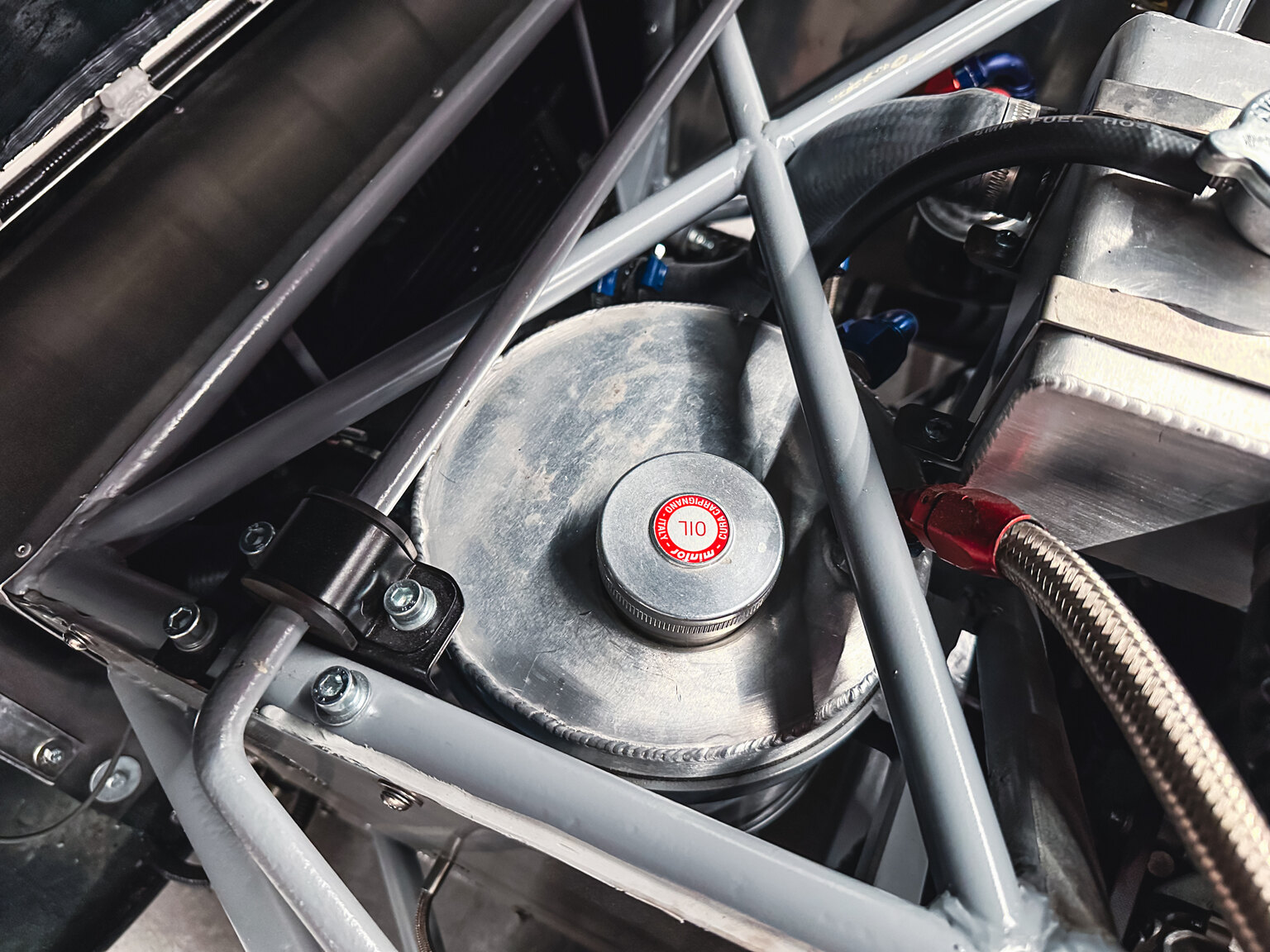 Image of 1965 Ginetta G Racer mechanics