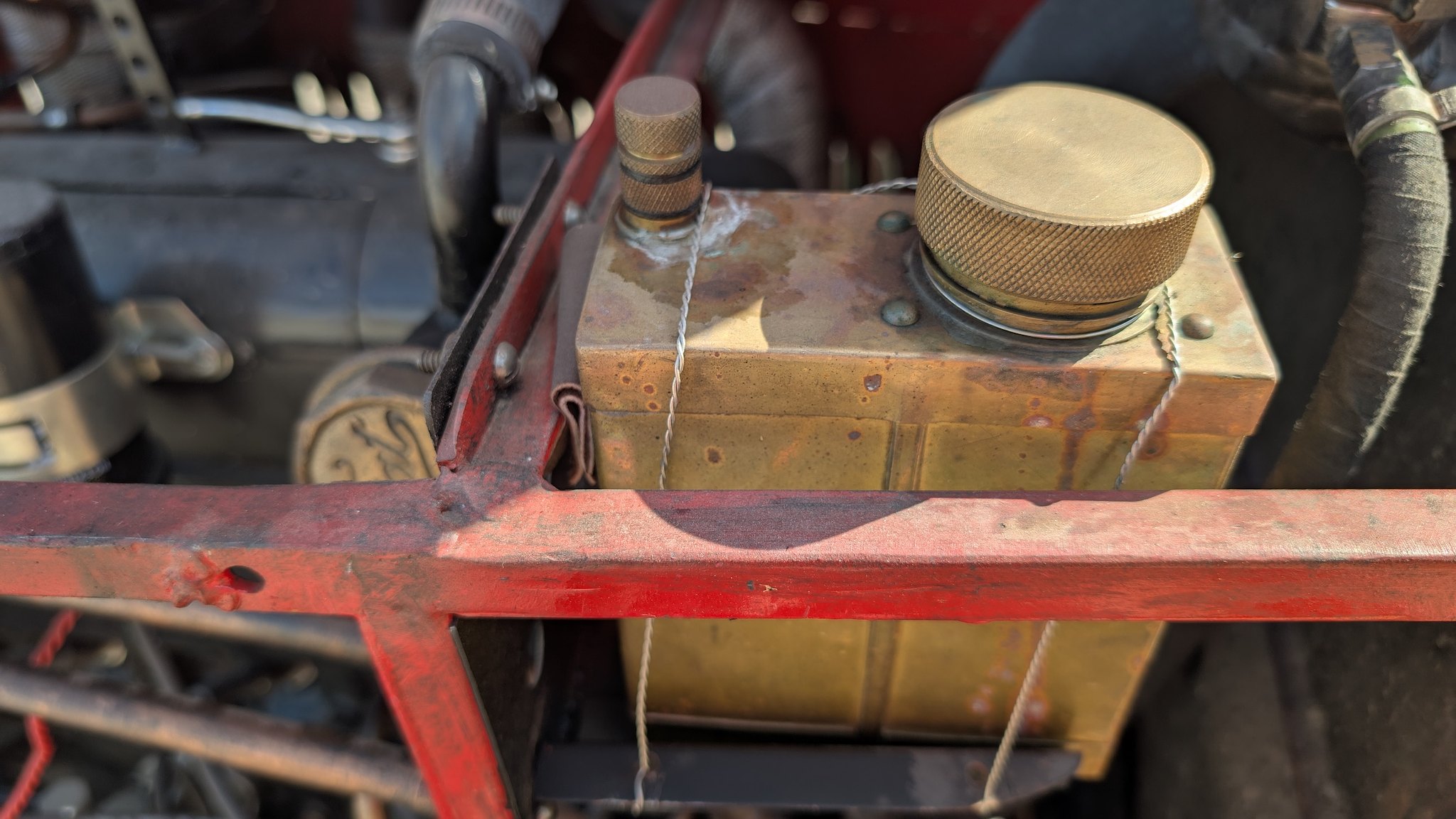 Image of 1929 FIAT 321C (521c) "Flying Fiona" mechanics