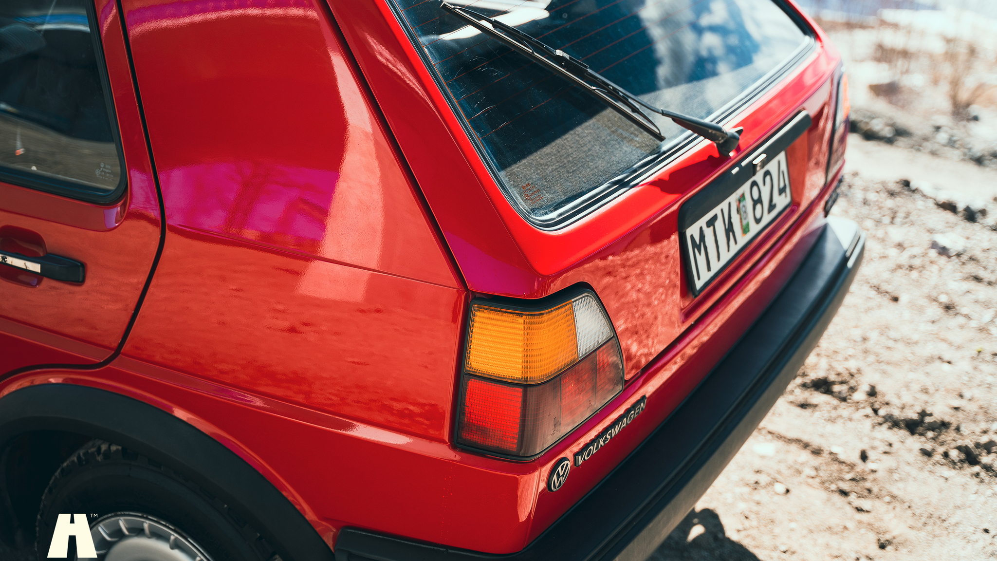 Exterior image of 1987 Volkswagen Golf CL Syncro