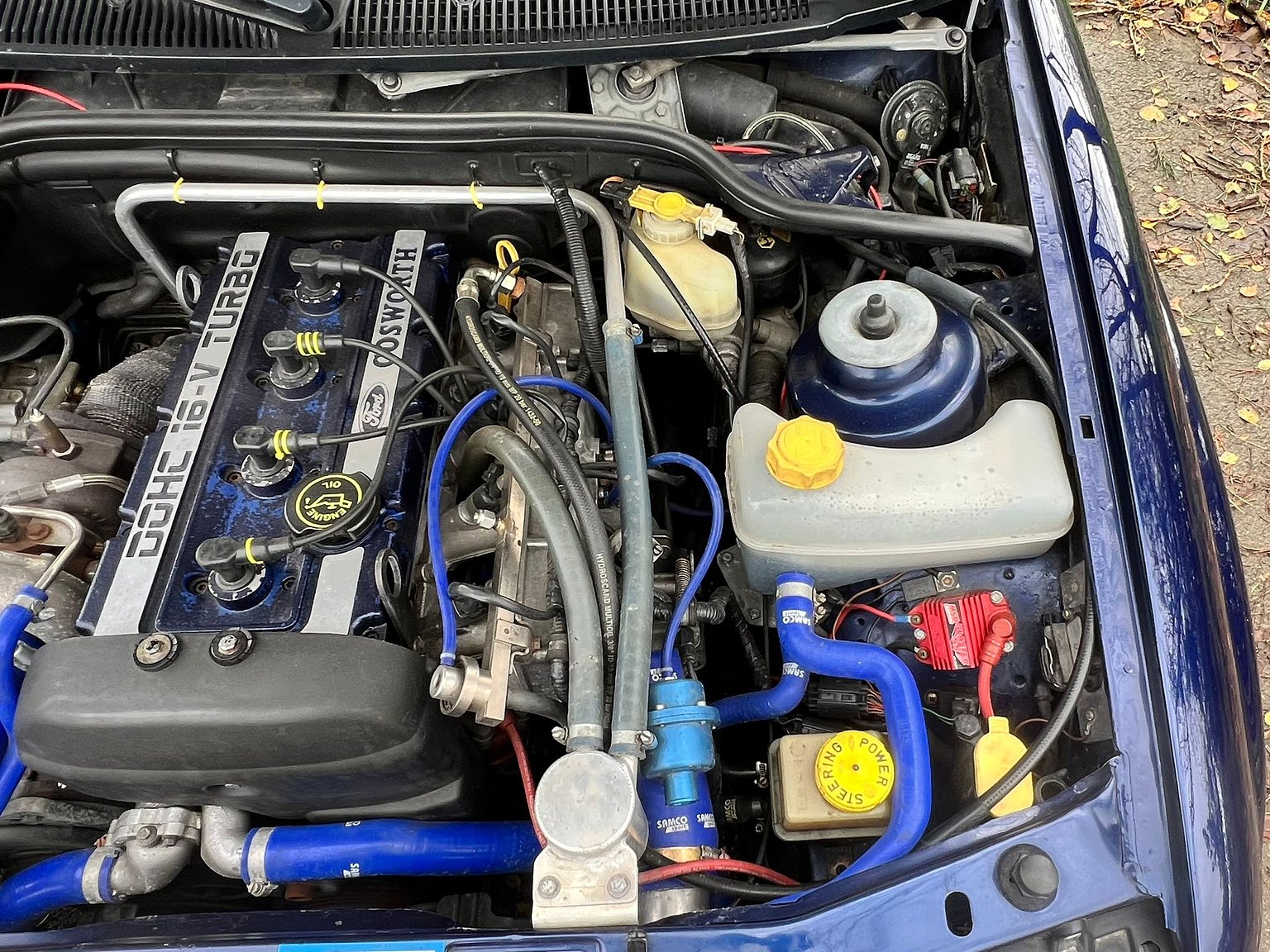 Image of 1993 Ford Escort RS Cosworth "Big Turbo" mechanics