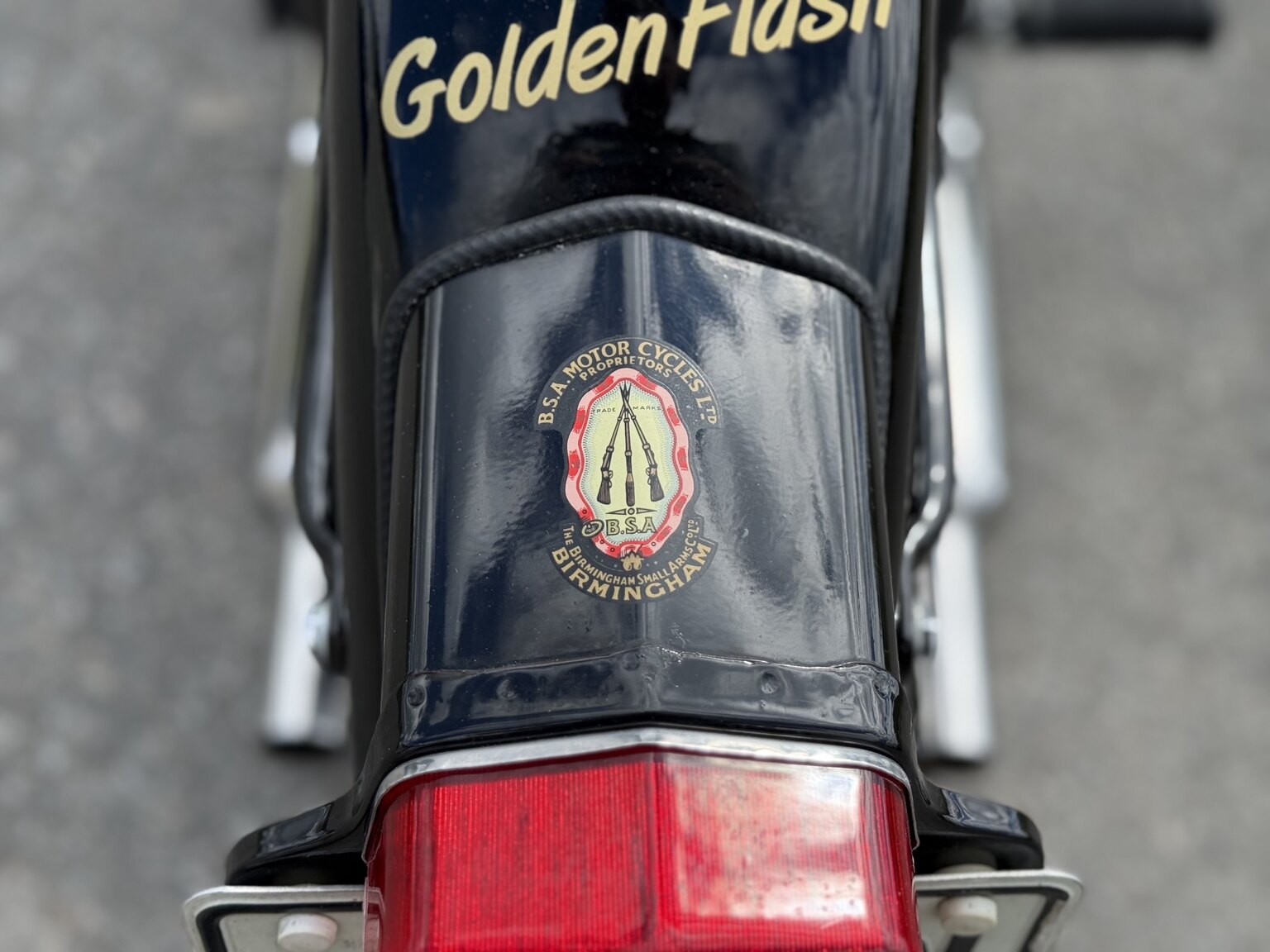 Exterior image of 1956 BSA 650 Golden Flash