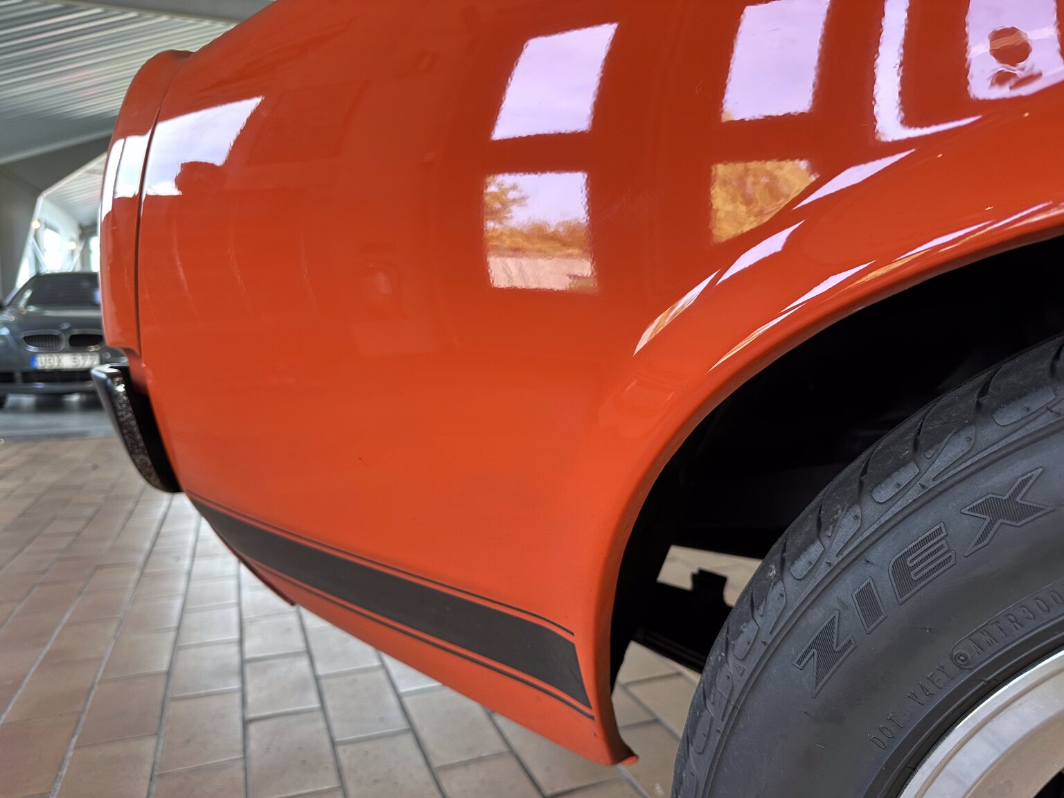 Exterior image of 1969 Ford Mustang Fastback Boss Race Car