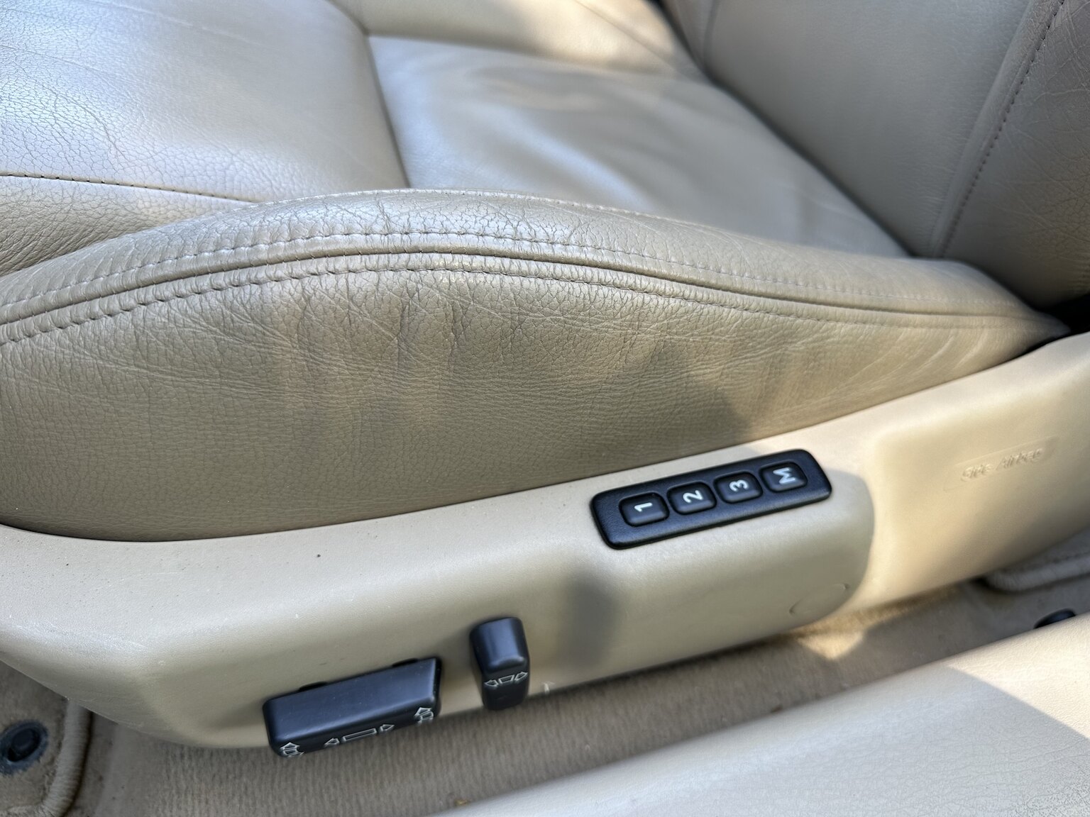 Interiörbild 2003 SAAB 9-3 Aero Turbo Cabriolet