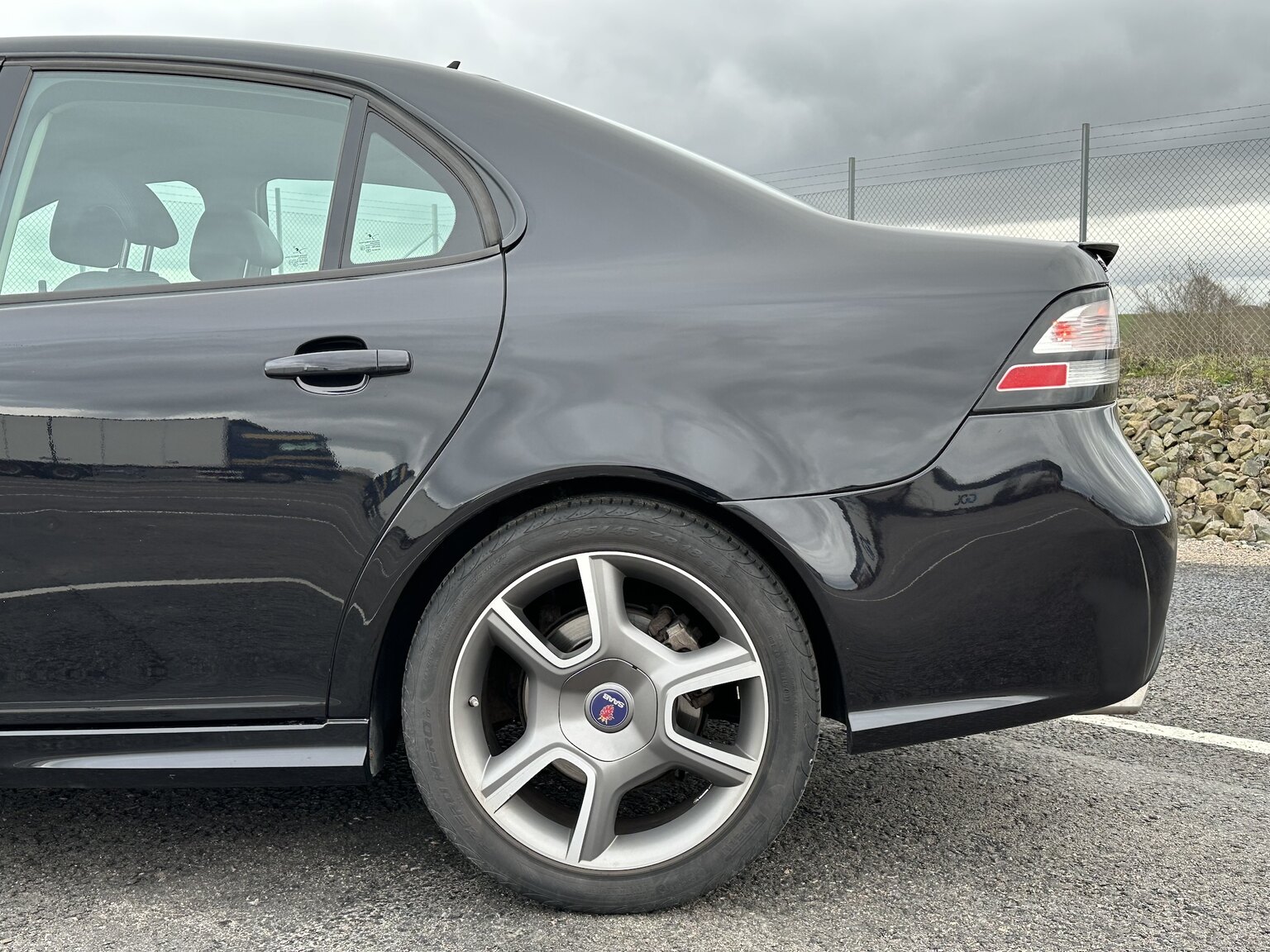 Exteriörbild på 2008 Saab 9-3 Turbo X