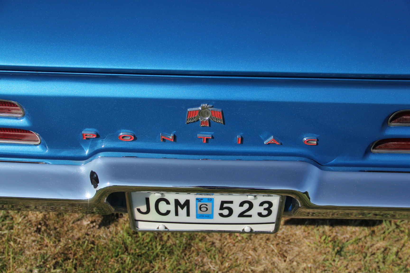 Exteriörbild på 1969 Pontiac Firebird