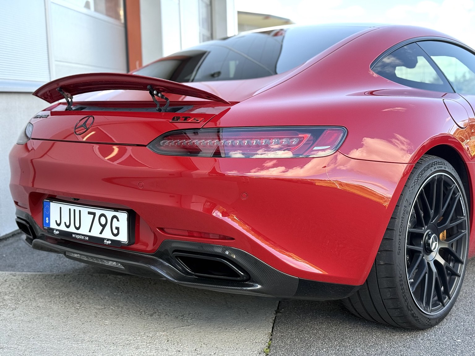 Exterior image of 2015 Mercedes-AMG GT S
