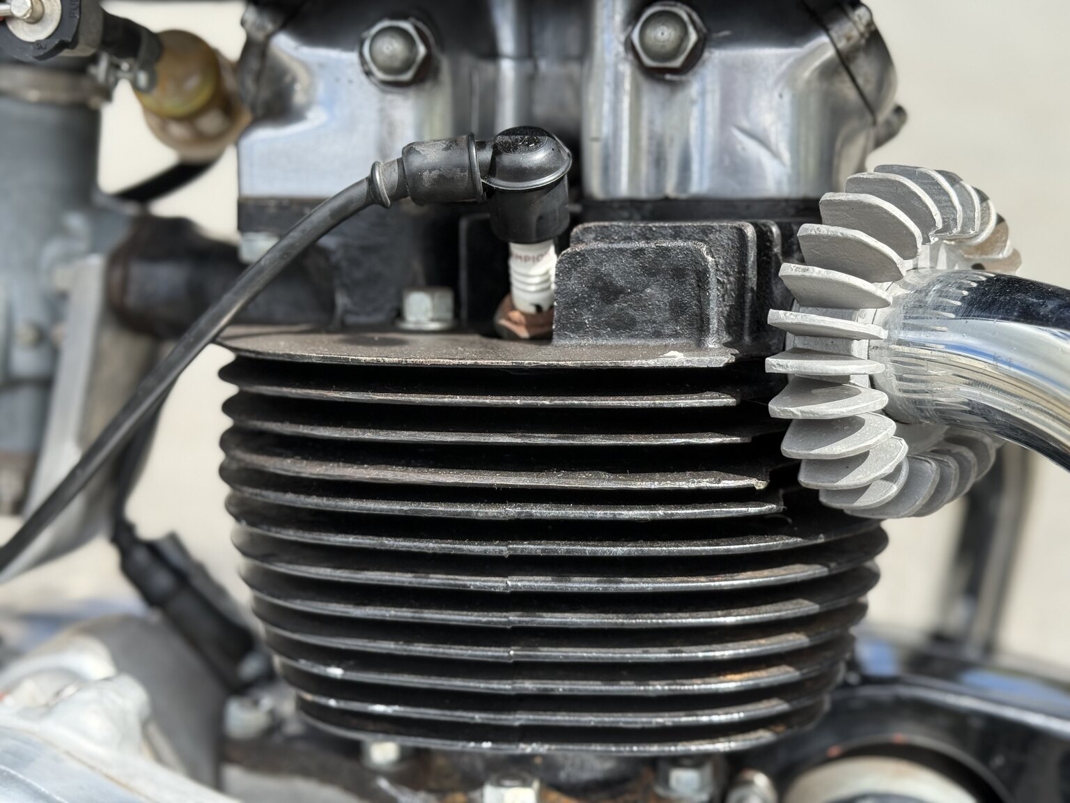 Image of 1956 BSA 650 Golden Flash mechanics