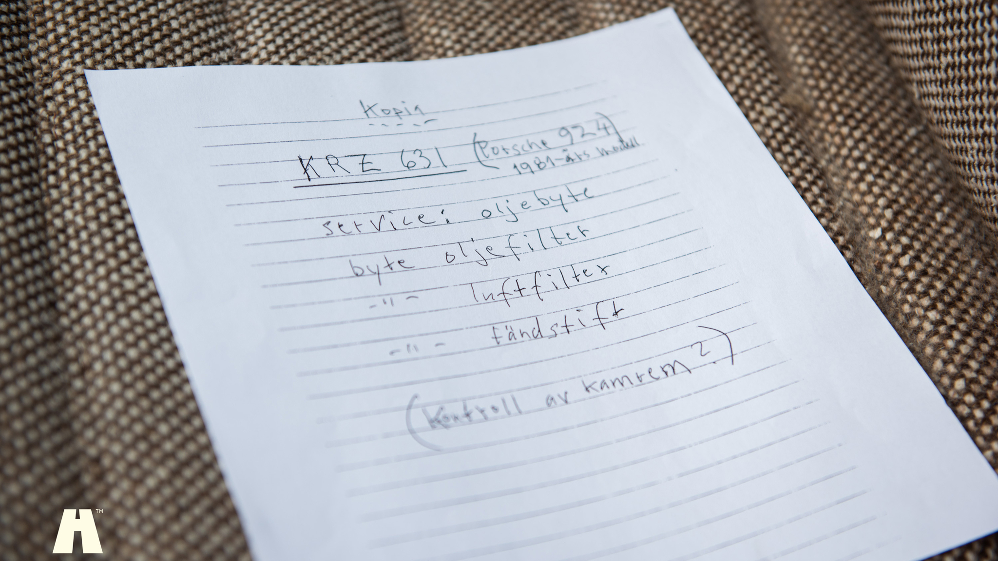 Dokumentation för 1981 Porsche 924 (2)