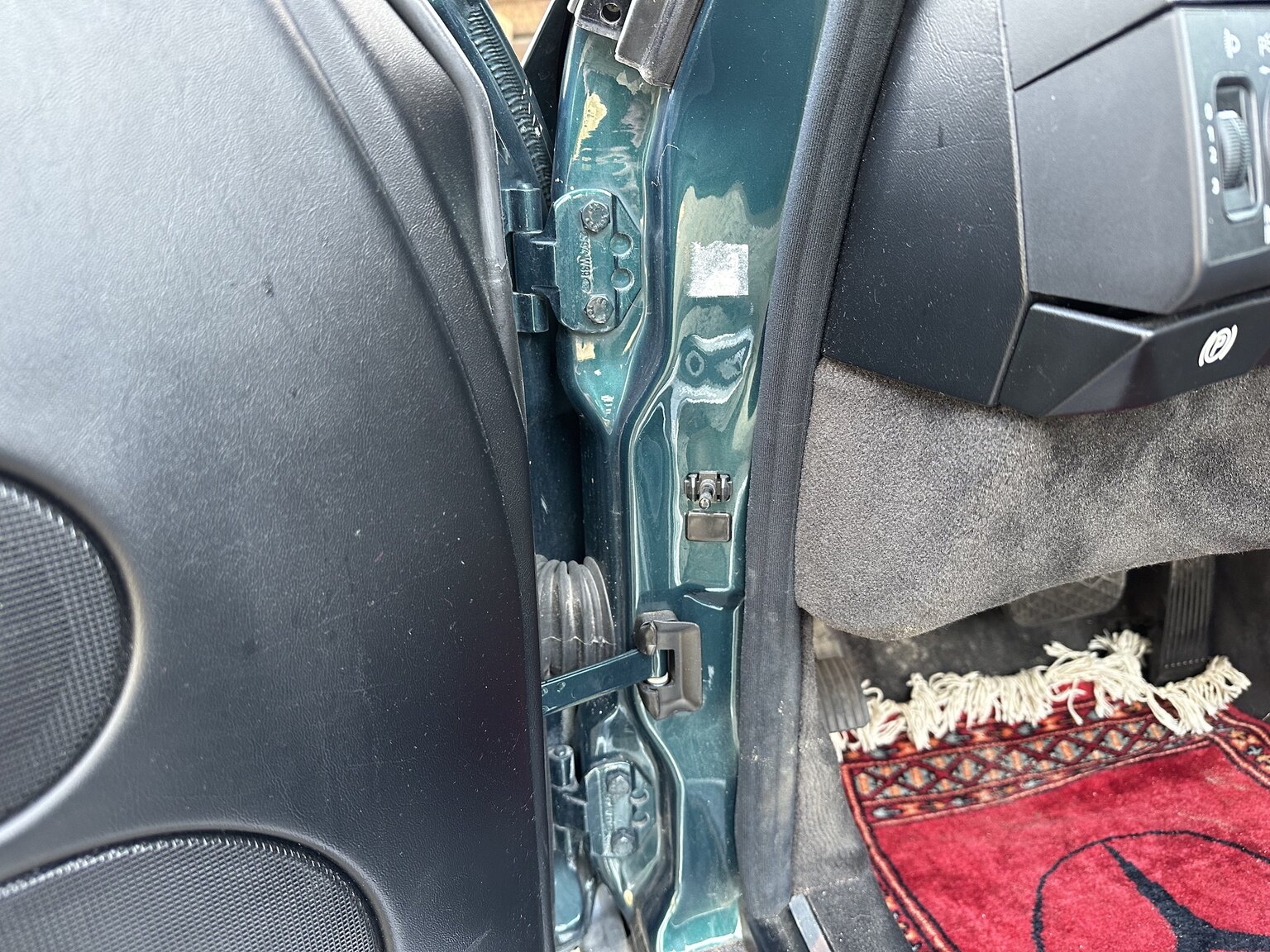 Interiörbild 1995 Mercedes-Benz SL 500