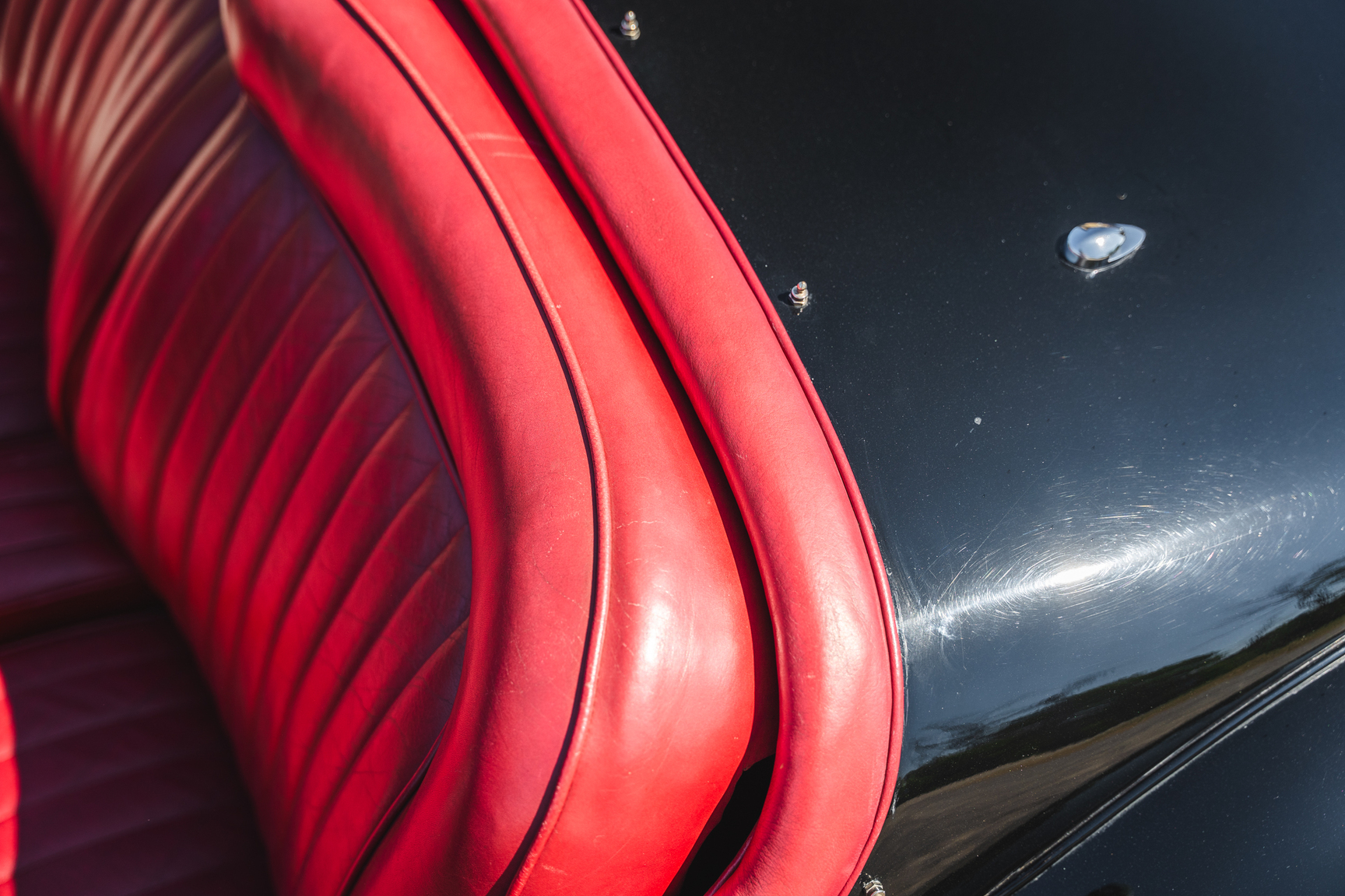 Interiörbild 1951 Jaguar XK 120