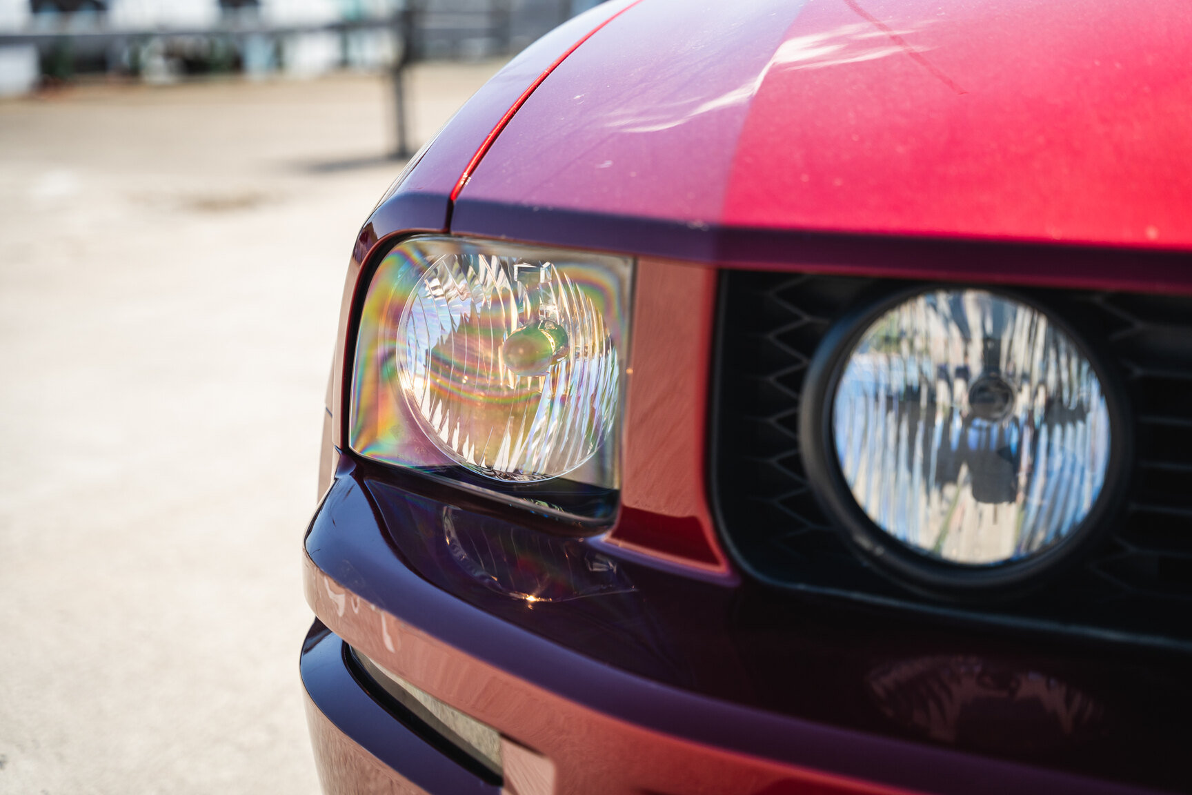 Exteriörbild på 2005 Ford Mustang GT Cabriolet