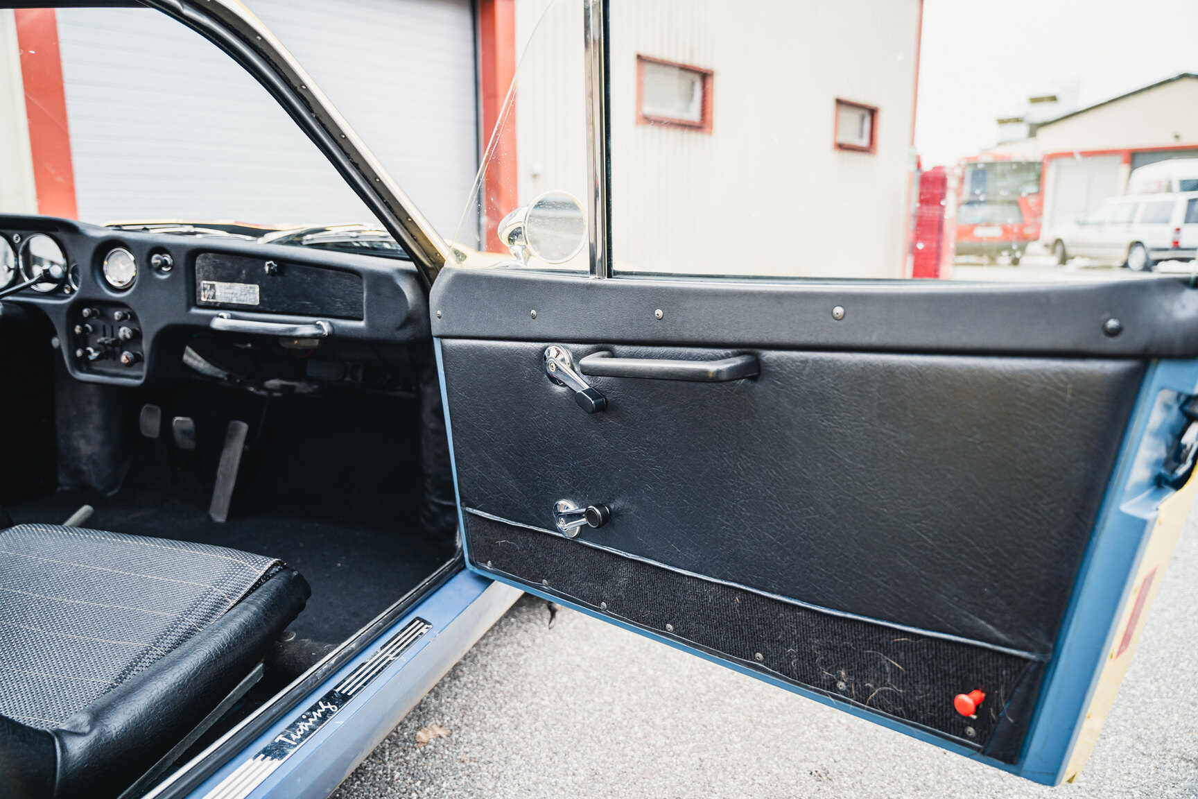 Innenraumfoto von 1969 Saab Sonett II