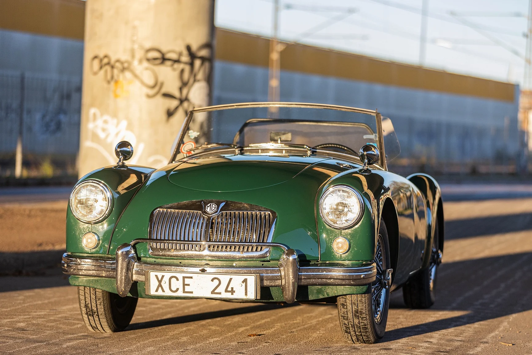 Exteriörbild på 1958 MGA 1500 Roadster (1)