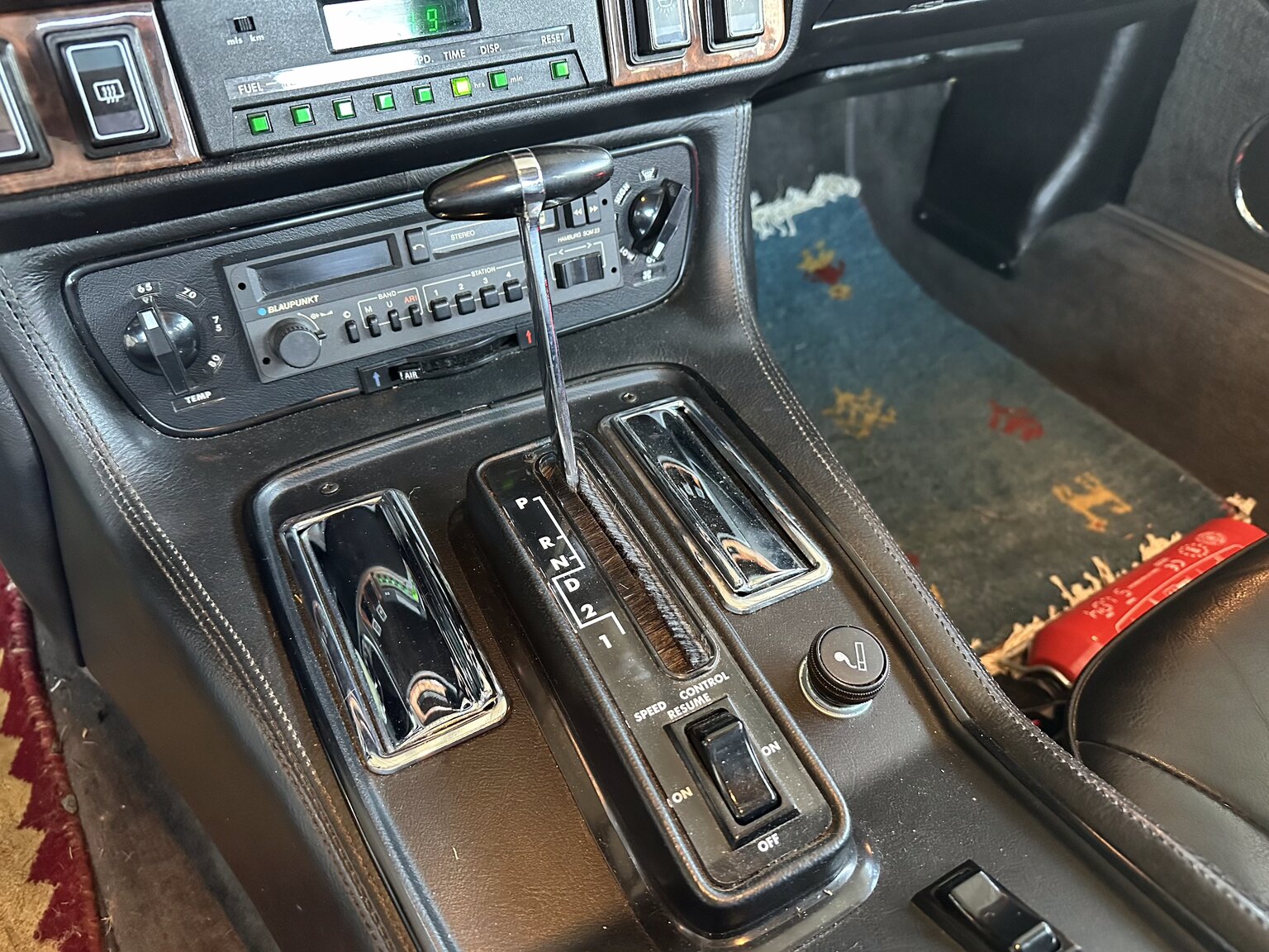 Innenraumfoto von 1985 Jaguar XJ-SC