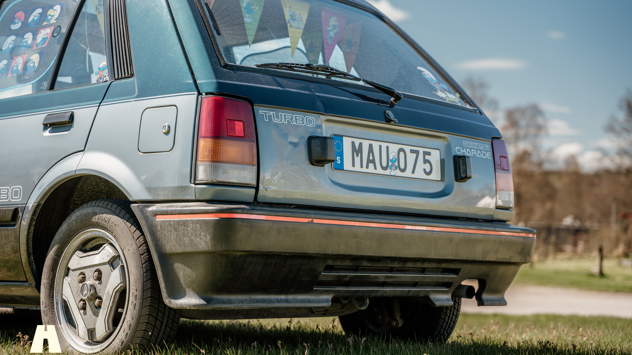 Exterior image of 1986 Daihatsu Charade Turbo