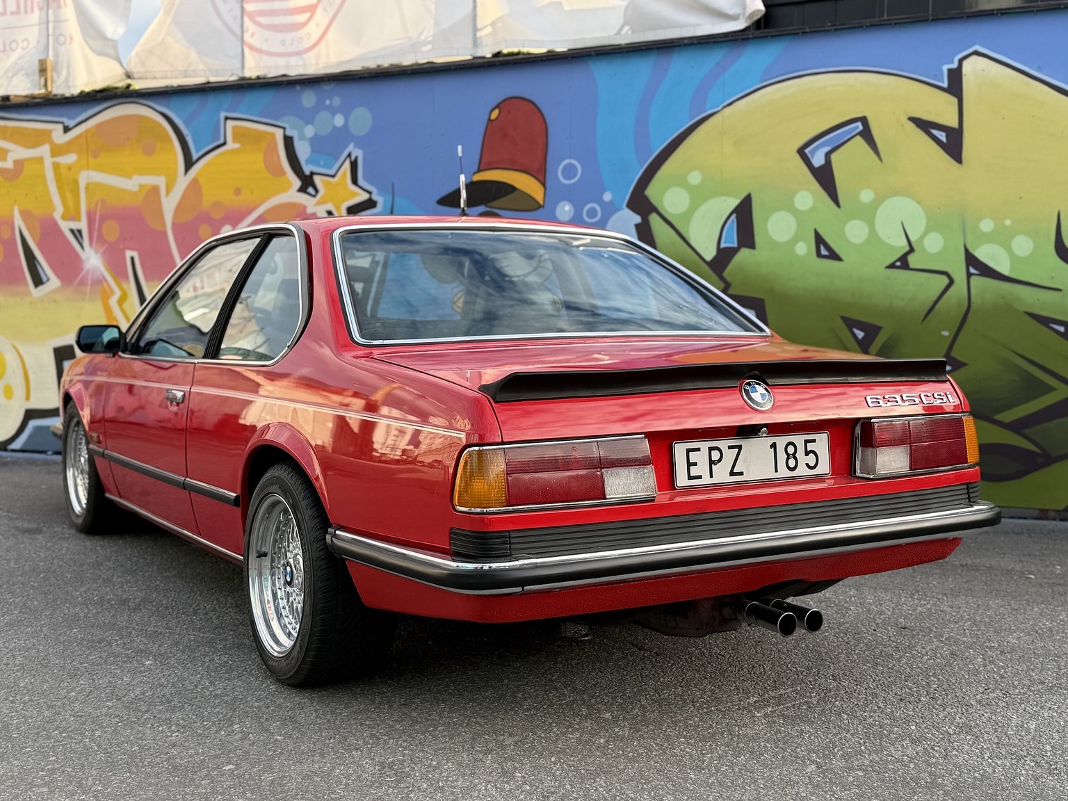 Exteriörbild på 1984 BMW 635CSi