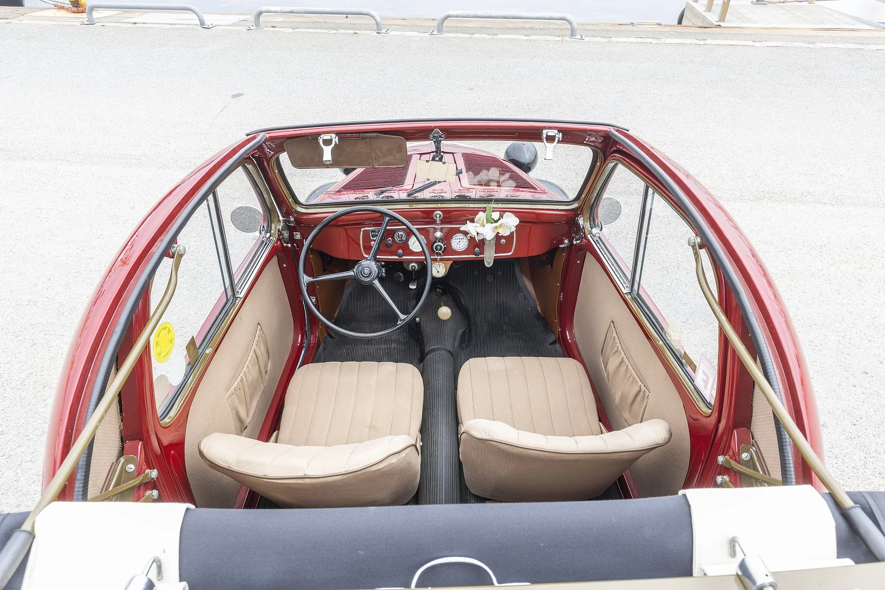 Exteriörbild på 1947 Fiat 500A Topolino Convertible - NO RESERVE (21)