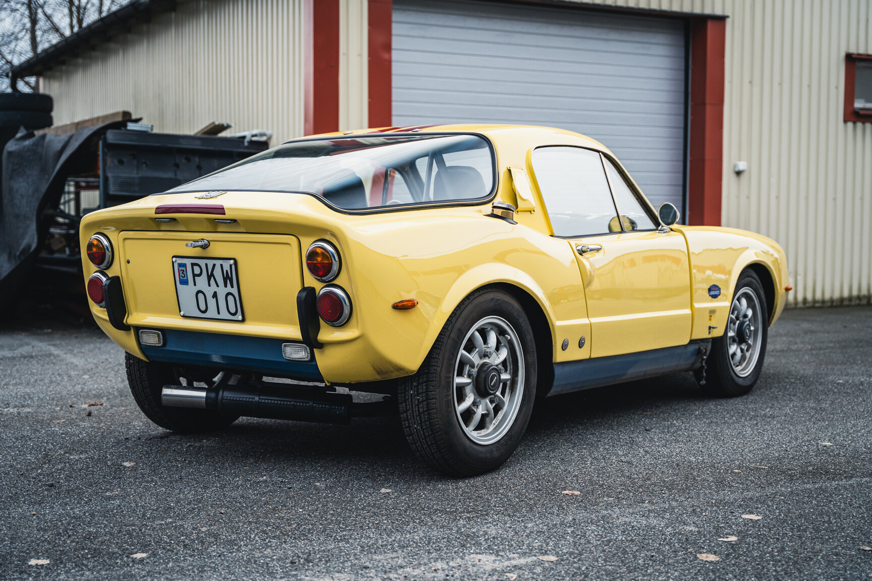 Exteriörbild på 1969 Saab Sonett II