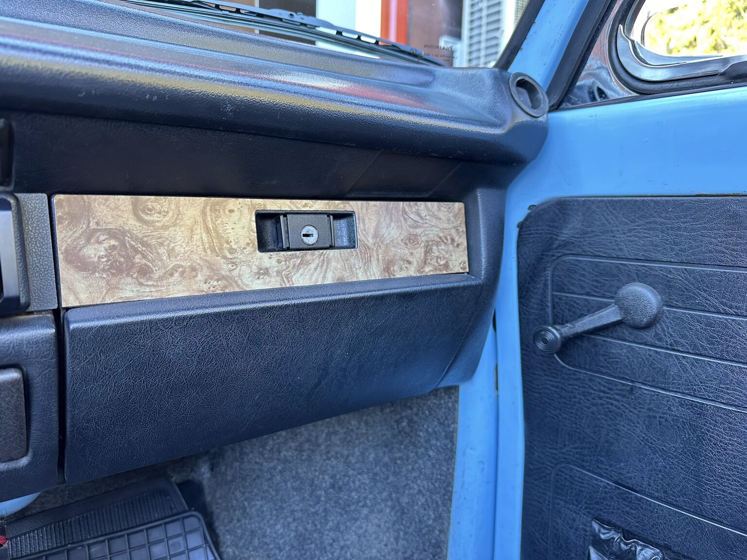 Interiörbild 1979 Volkswagen Beetle 1303 Käfer