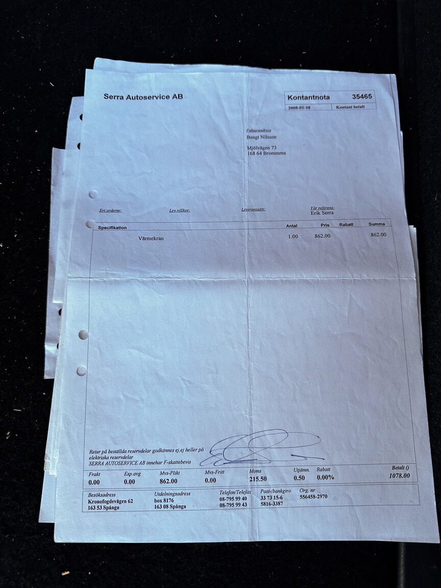 Dokumentation för 1985 Alfa Romeo GTV 6 2.5