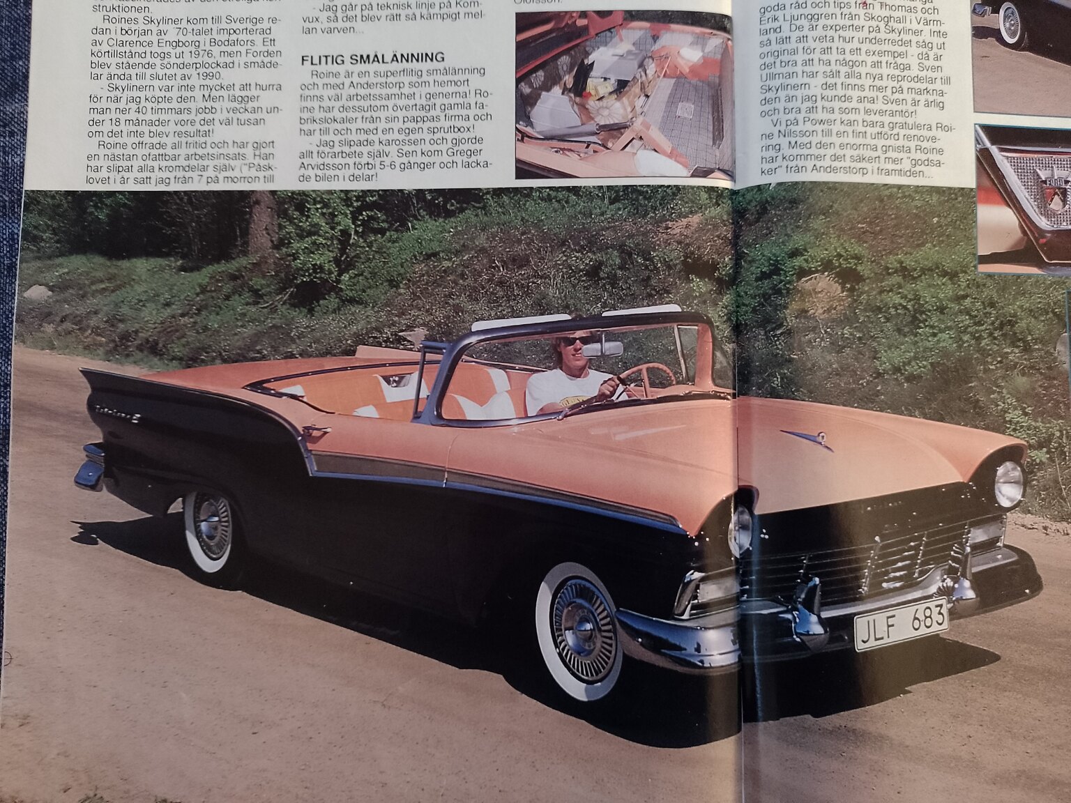 Documentation for 1957 Ford Fairlane 500 Skyliner Retract