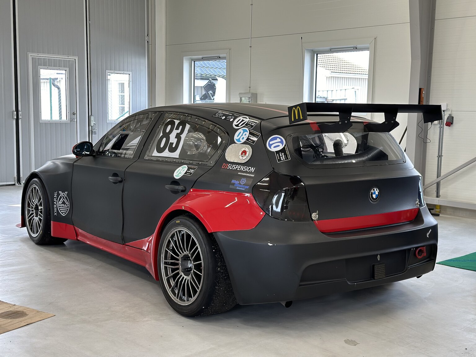 Exteriörbild på 2012 BMW M140 Race Car